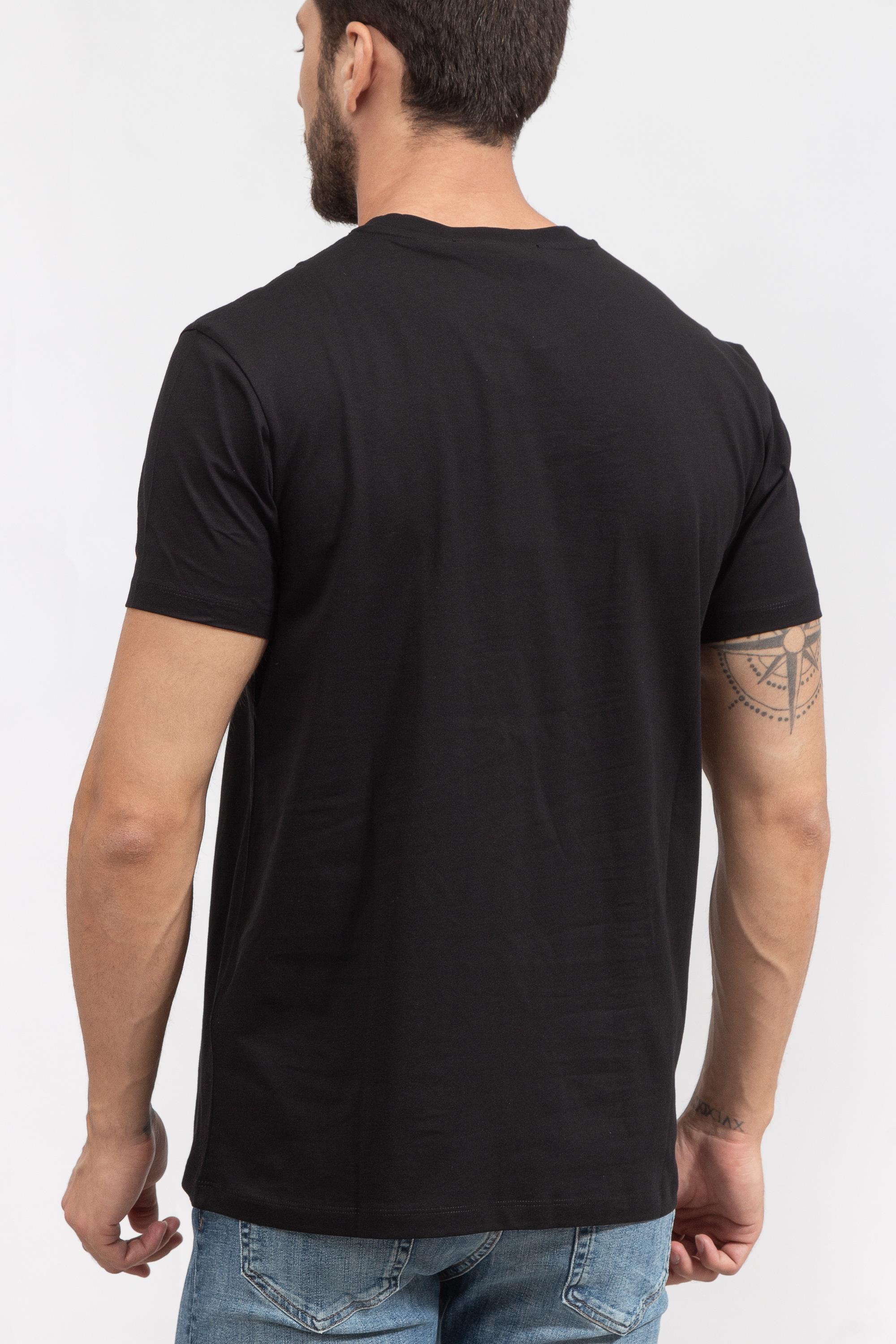 Karl Lagerfeld Ikonik Erkek Bisiklet Yaka T-Shirt