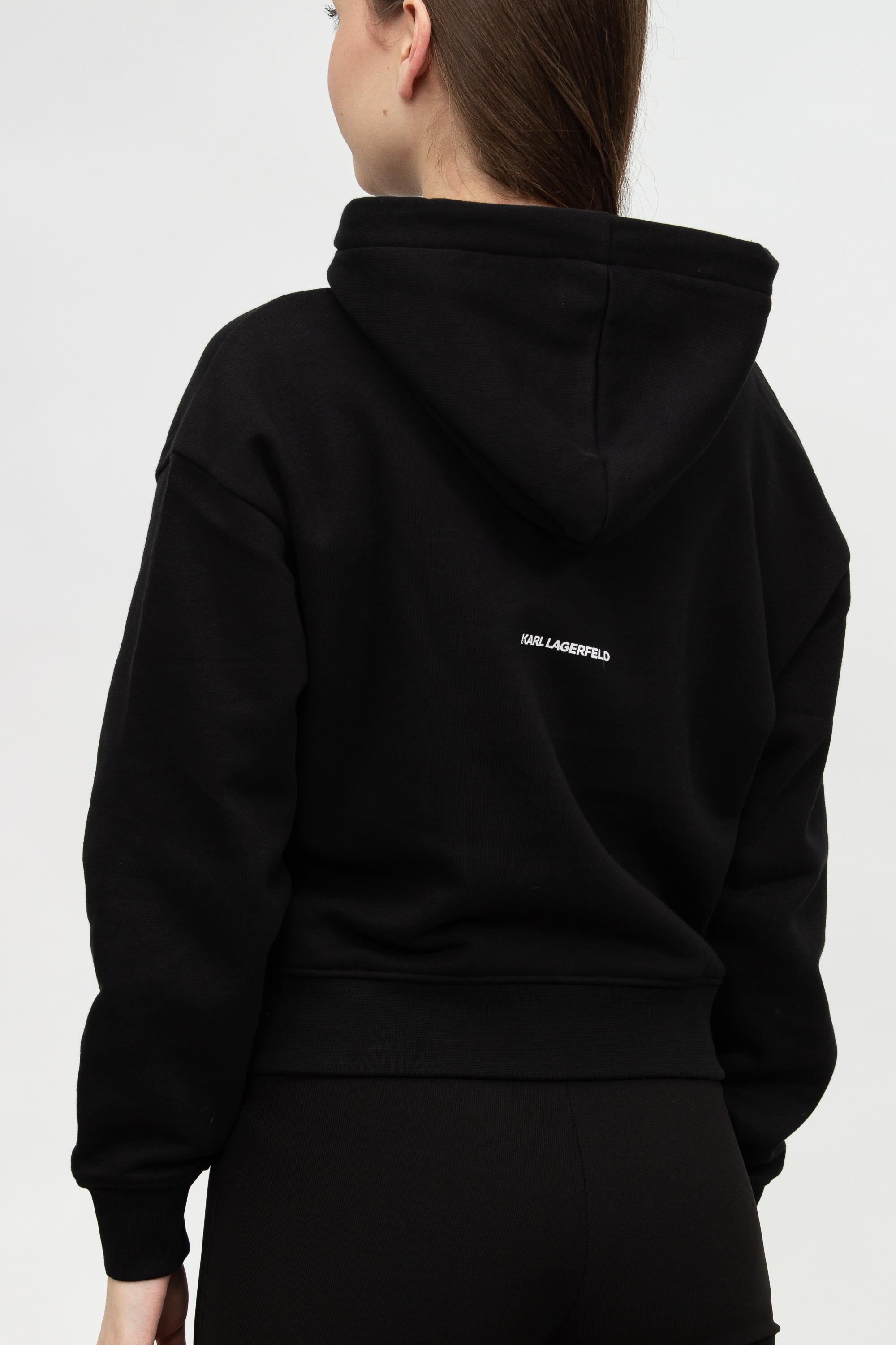 Karl Lagerfeld Ikonik Kadın Kapüşonlu Sweatshirt