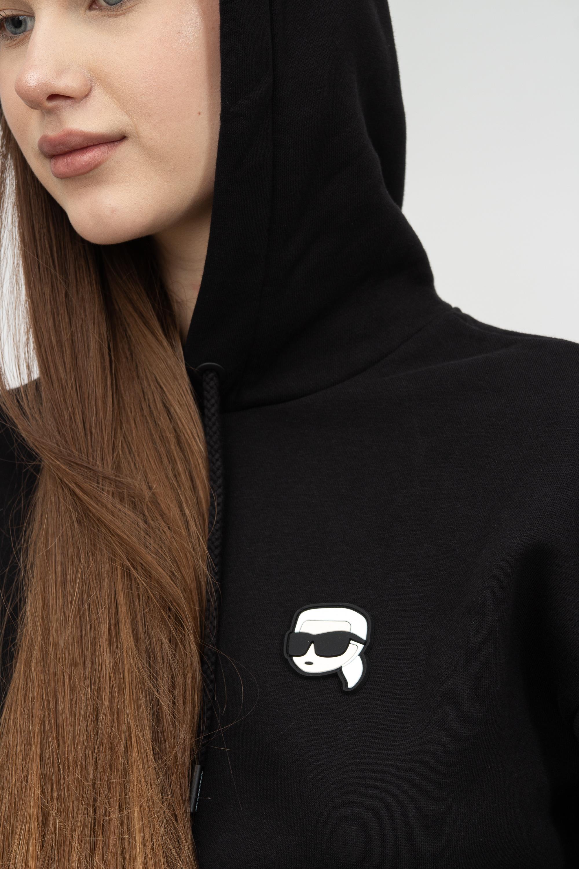 Karl Lagerfeld Ikonik Kadın Kapüşonlu Sweatshirt