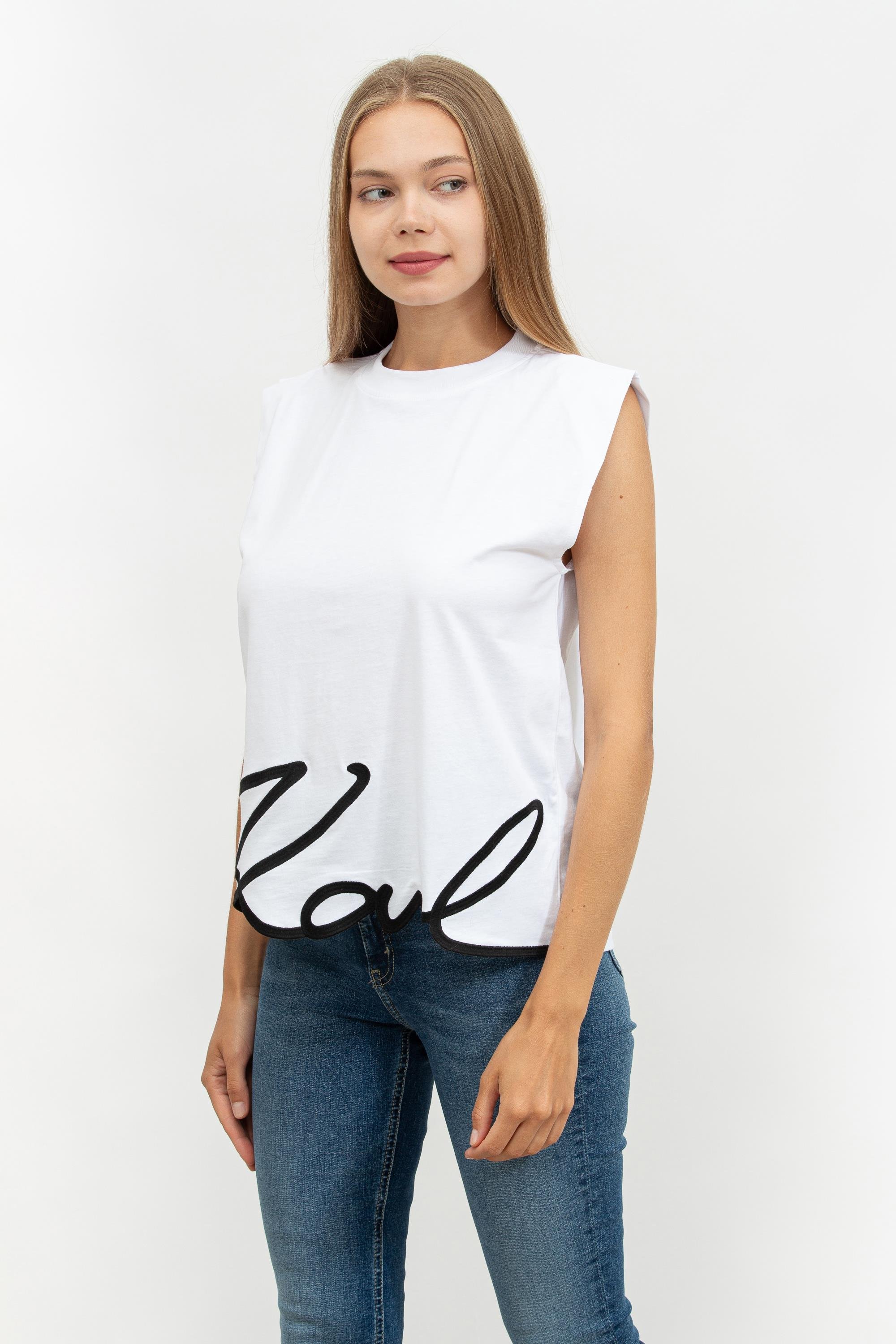 Karl Lagerfeld Kadın Askılı T-Shirt