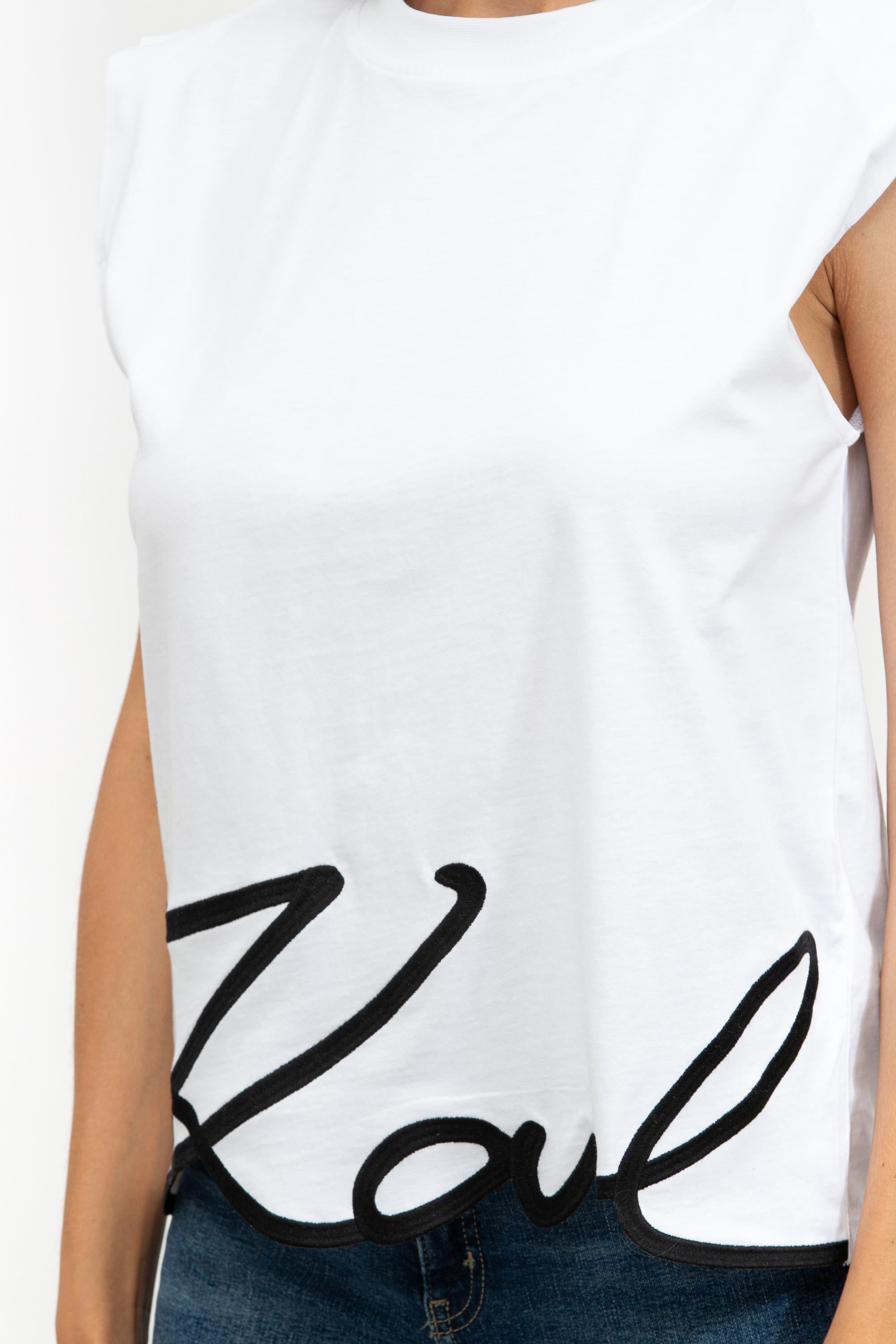 Karl Lagerfeld Kadın Askılı T-Shirt