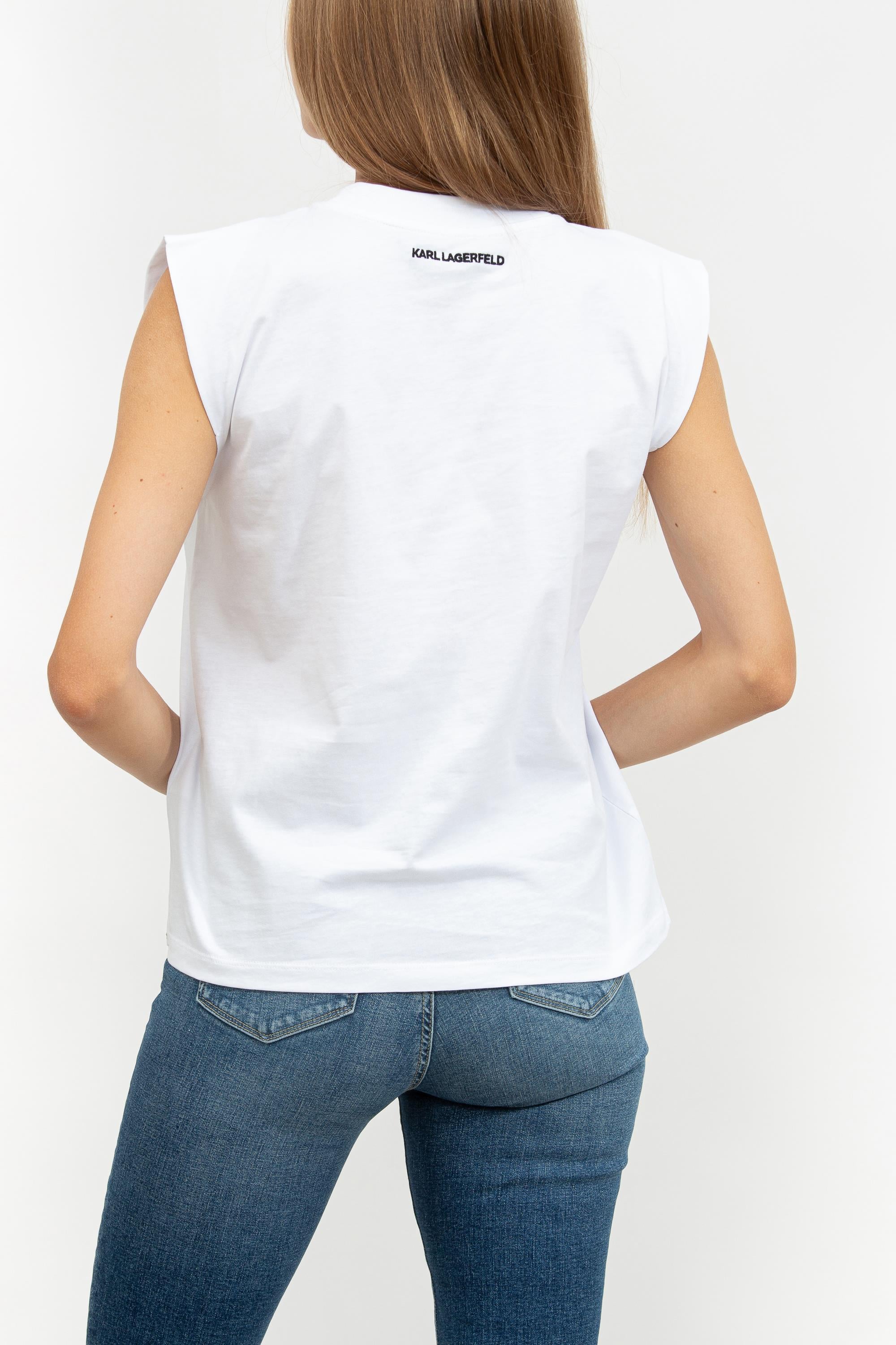 Karl Lagerfeld Kadın Askılı T-Shirt