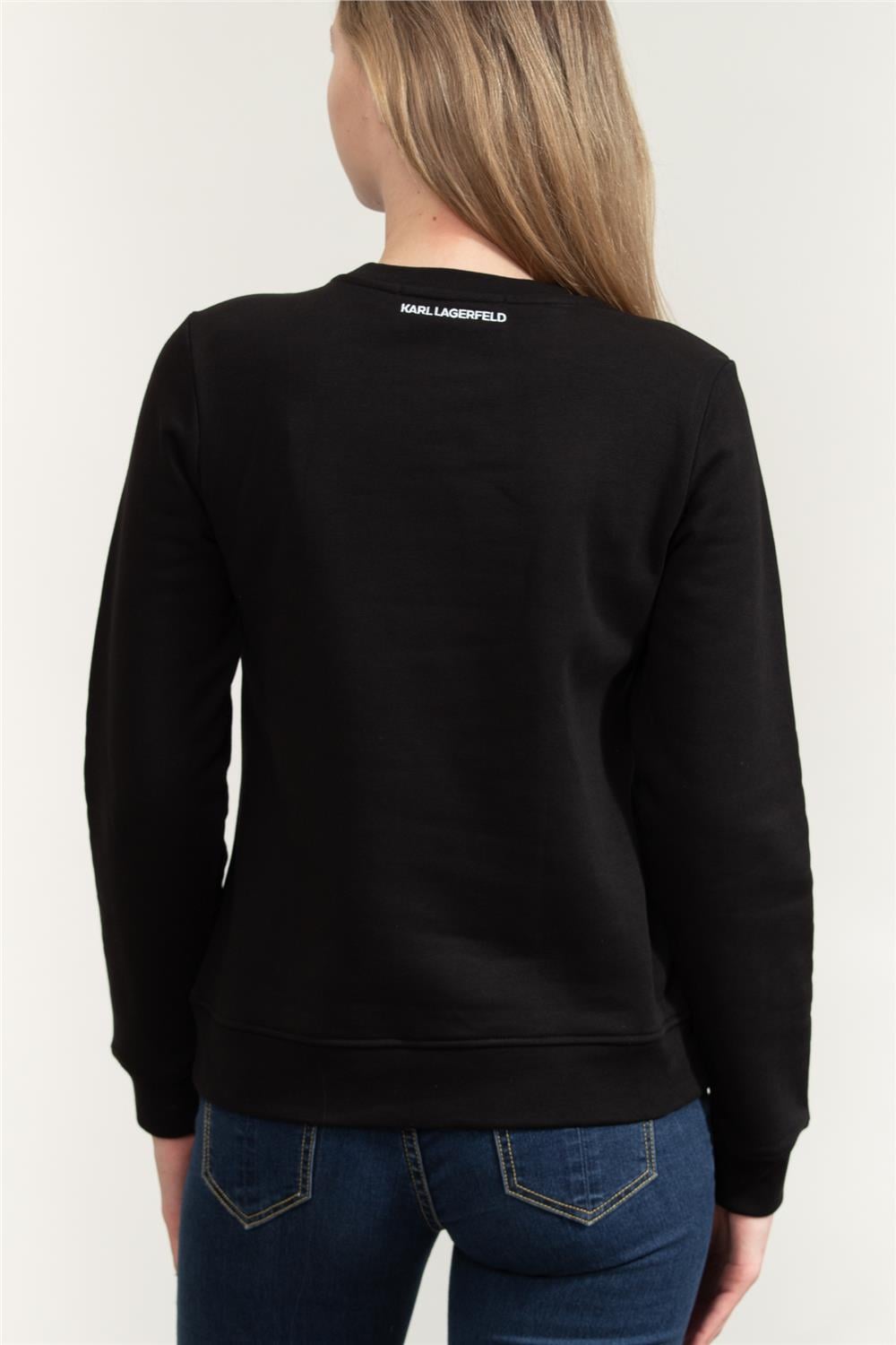 Karl Lagerfeld Kadın Bisiklet Yaka Sweatshirt