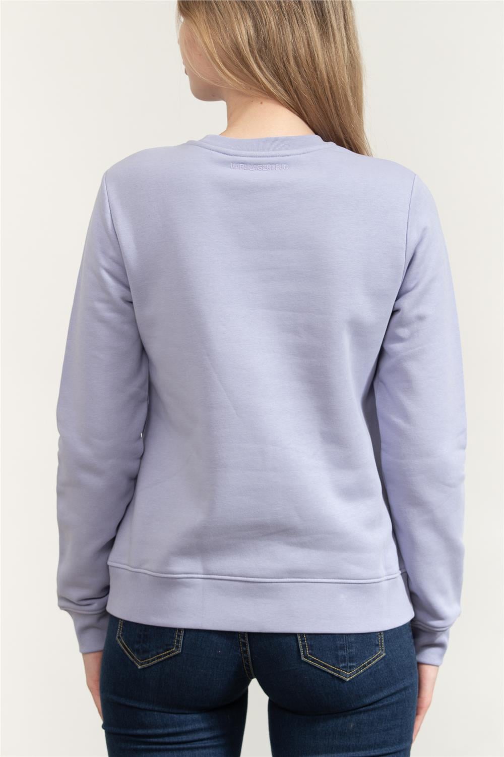 Karl Lagerfeld Kadın Bisiklet Yaka Sweatshirt