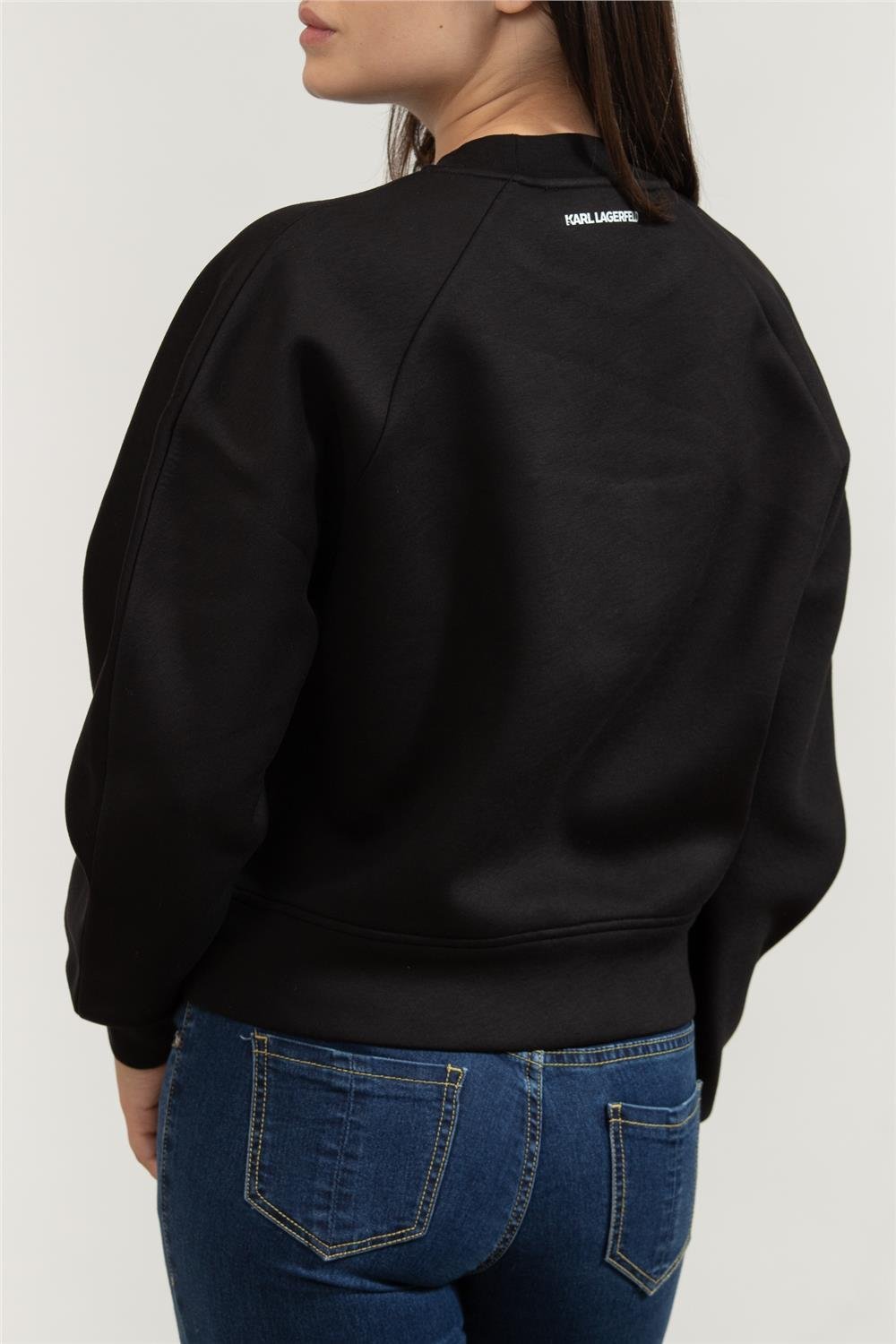 Karl Lagerfeld Kadın Bisiklet Yaka Sweatshirt