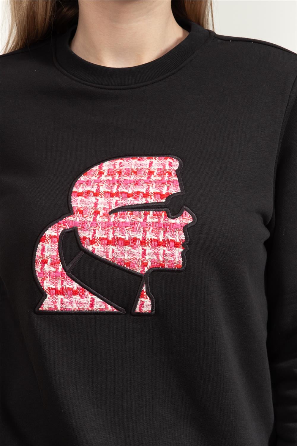 Karl Lagerfeld Kadın Bisiklet Yaka Sweatshirt