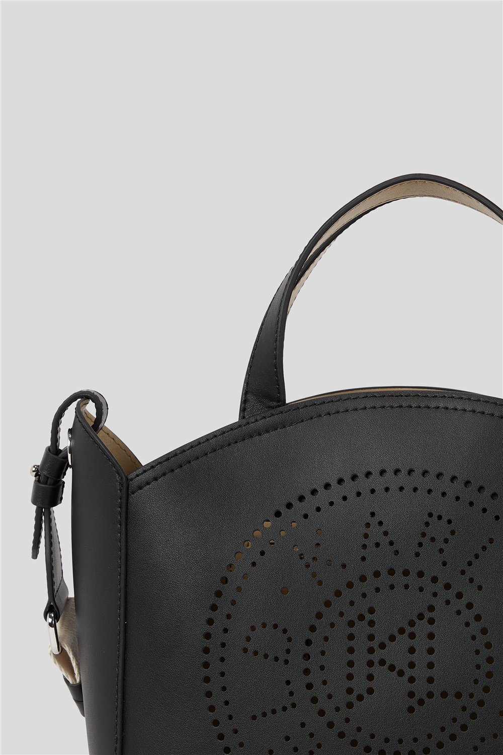 Karl Lagerfeld K/Circle Sm Kadın Mini Omuz Çantası Siyah