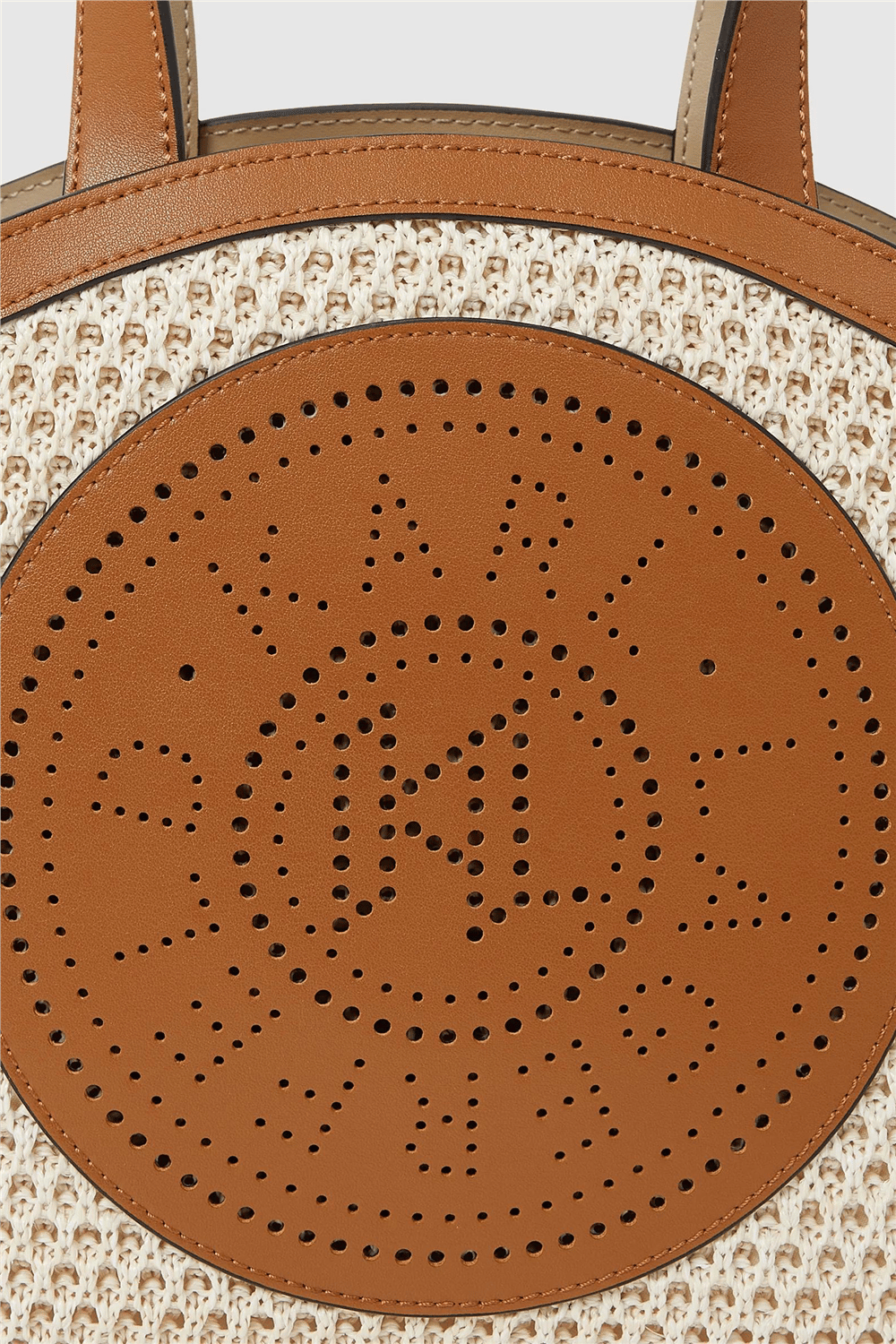 Karl Lagerfeld K/Circle Sm Tote Raffia Mesh Kadın Mini Omuz Çantası Çok Renkli