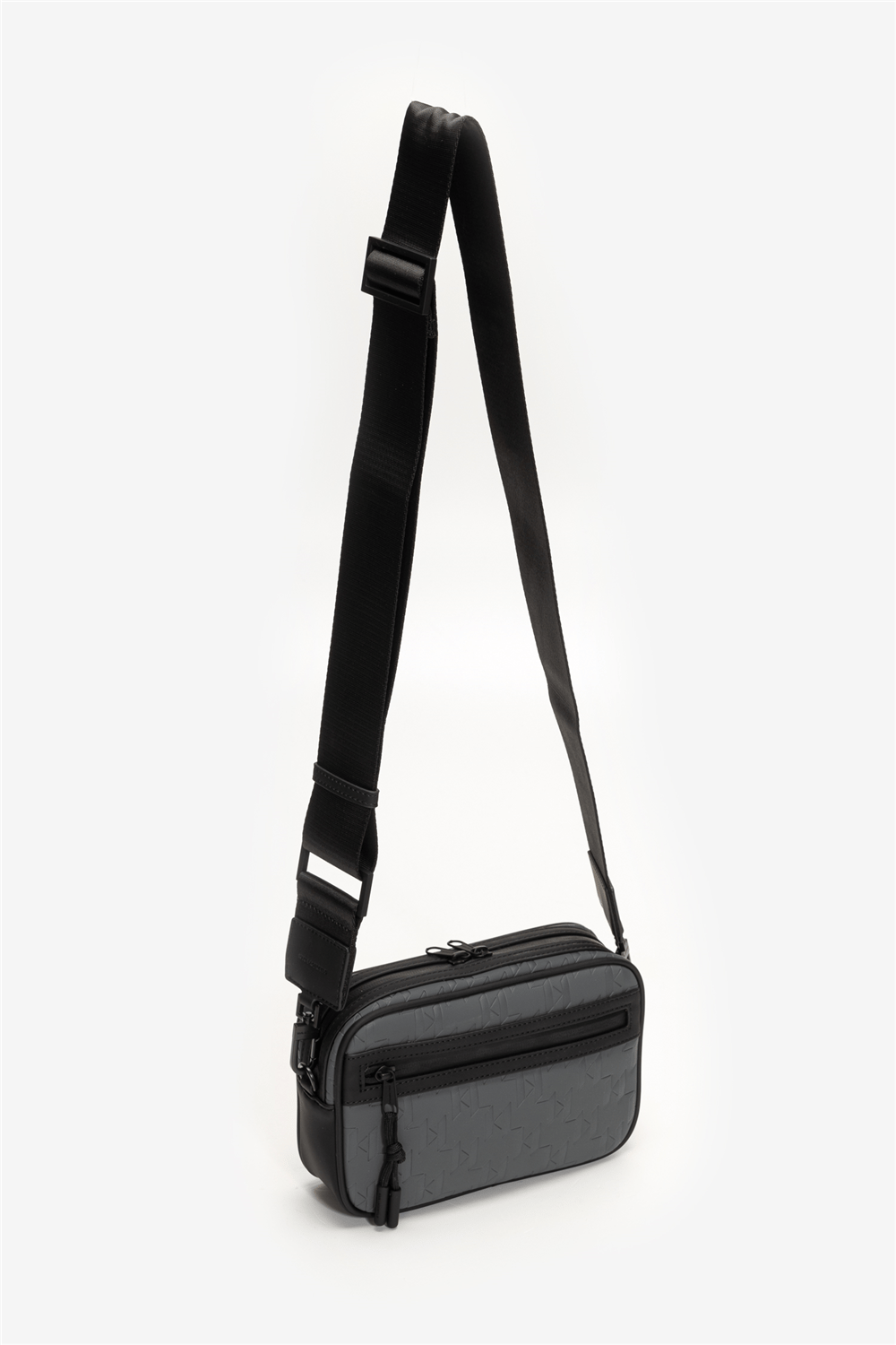 Karl Lagerfeld K/Monogram Weatherproof Erkek Reporter Çanta