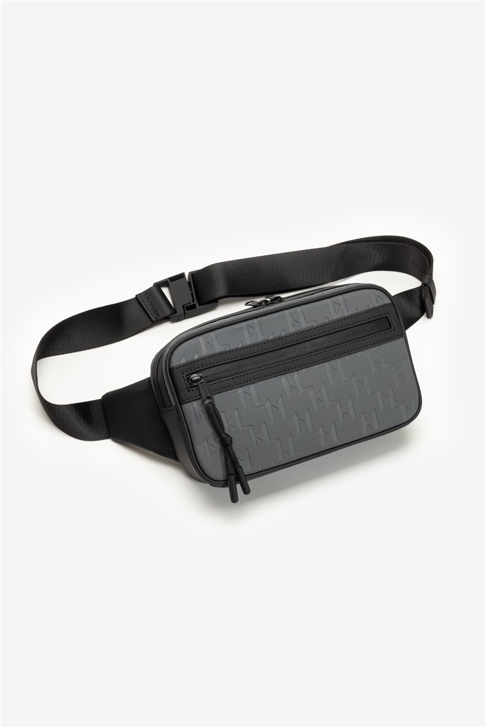 Karl Lagerfeld K/Monogram Weatherproof Erkek Reporter Çanta