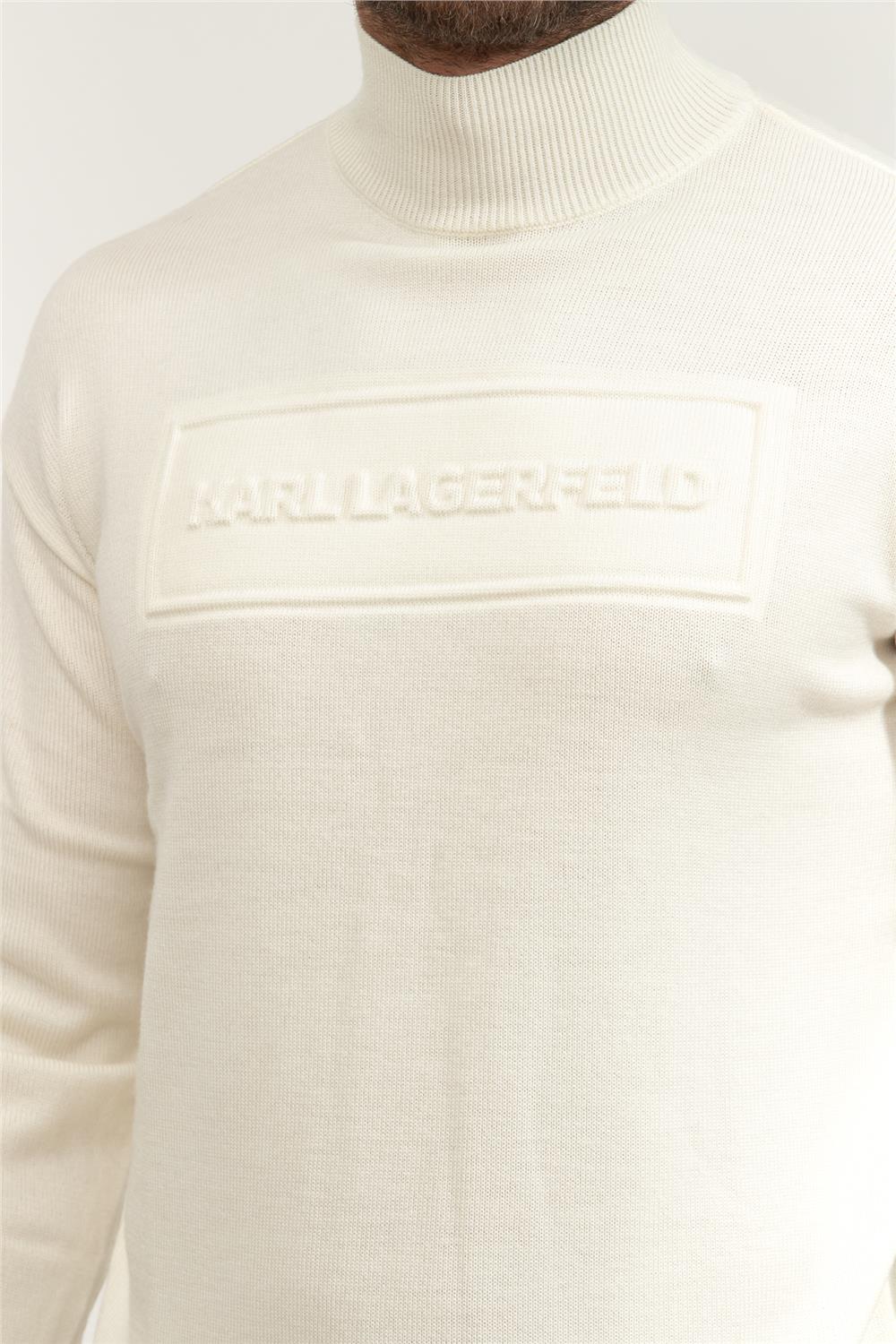 Karl Lagerfeld Knit Rollneck Erkek Triko