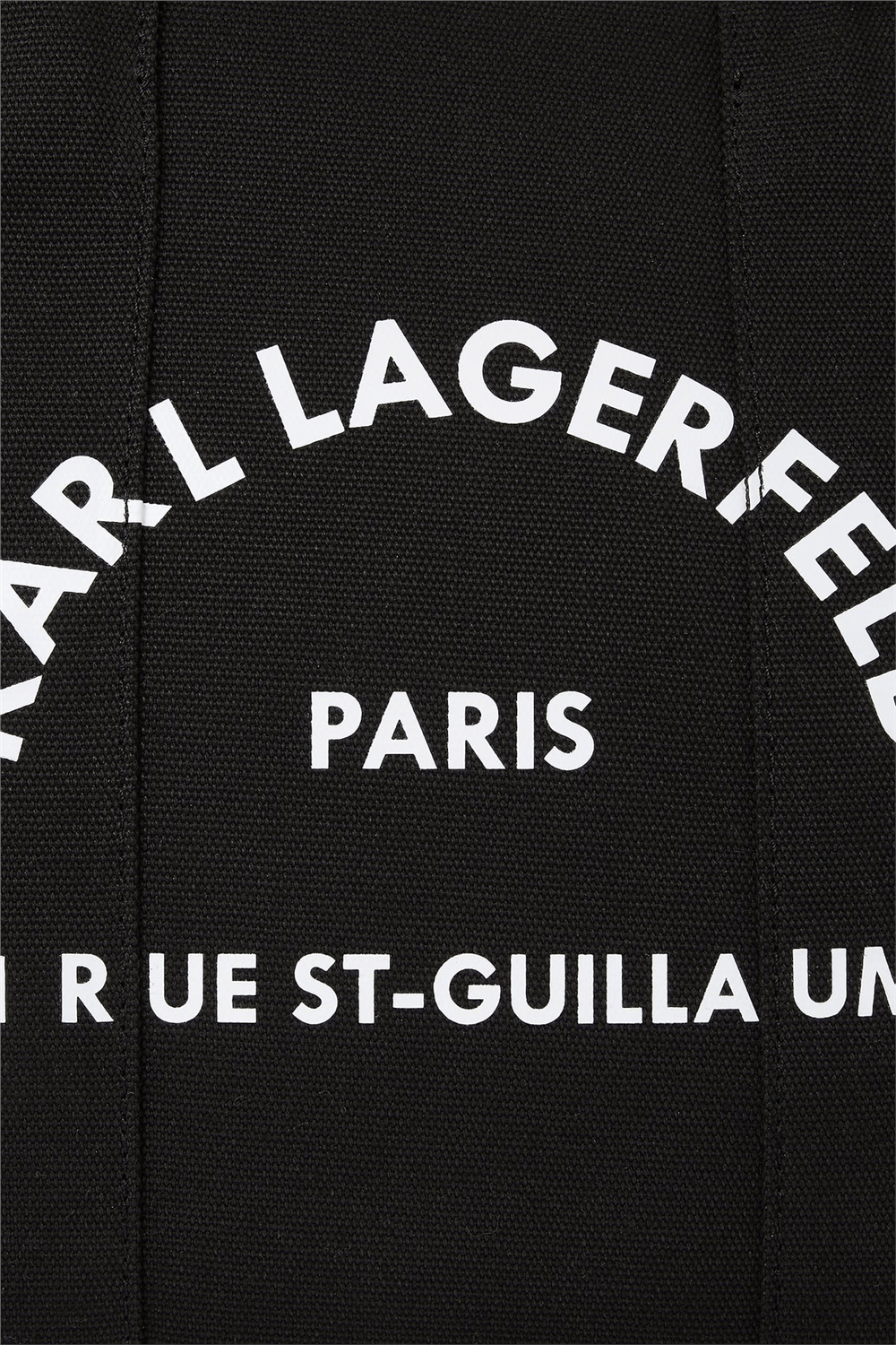 Karl Lagerfeld K/Rsg Square Medium Tote Kadın Omuz Çantası Siyah