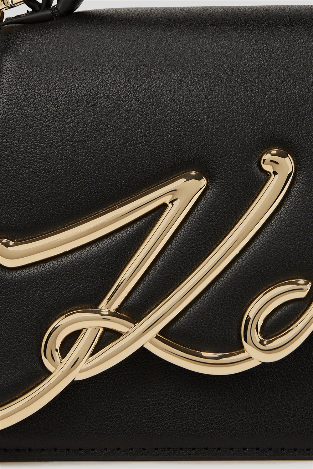 Karl Lagerfeld K/Signature 2.0 Kadın Mini Omuz Çantası Siyah