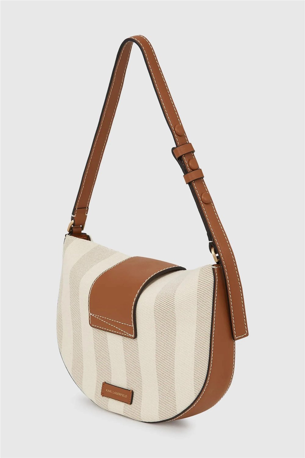 Karl Lagerfeld K/Signature Flap Shb Herr Cnv Kadın Omuz Çantası