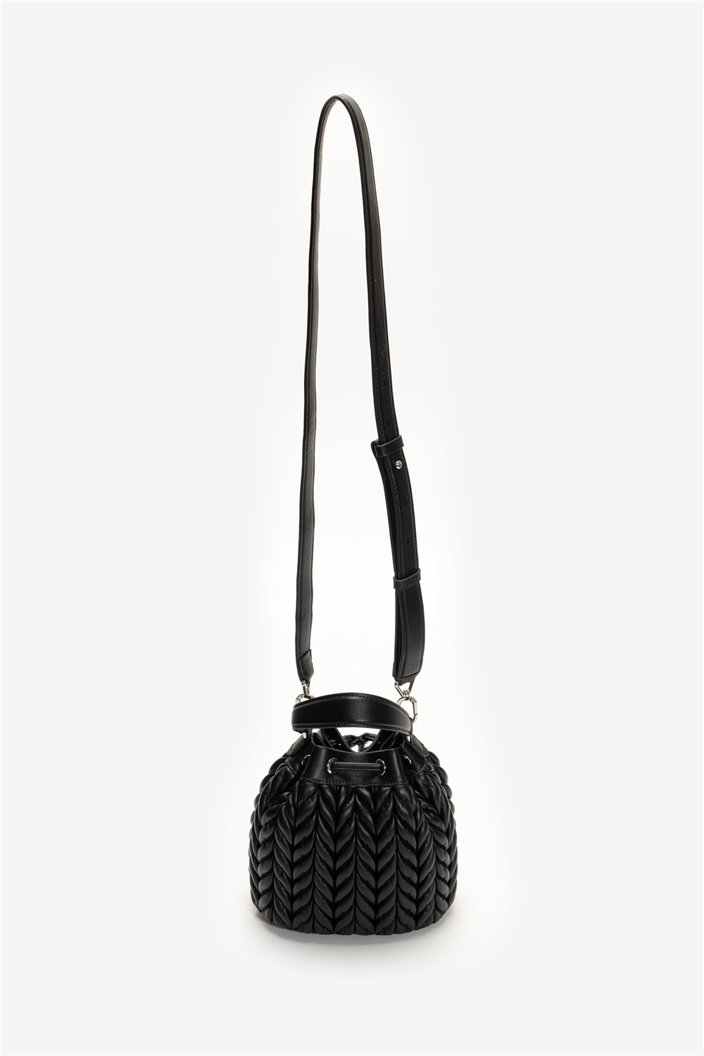 Karl Lagerfeld K/Weave Bucket Kadın Bucket Çanta