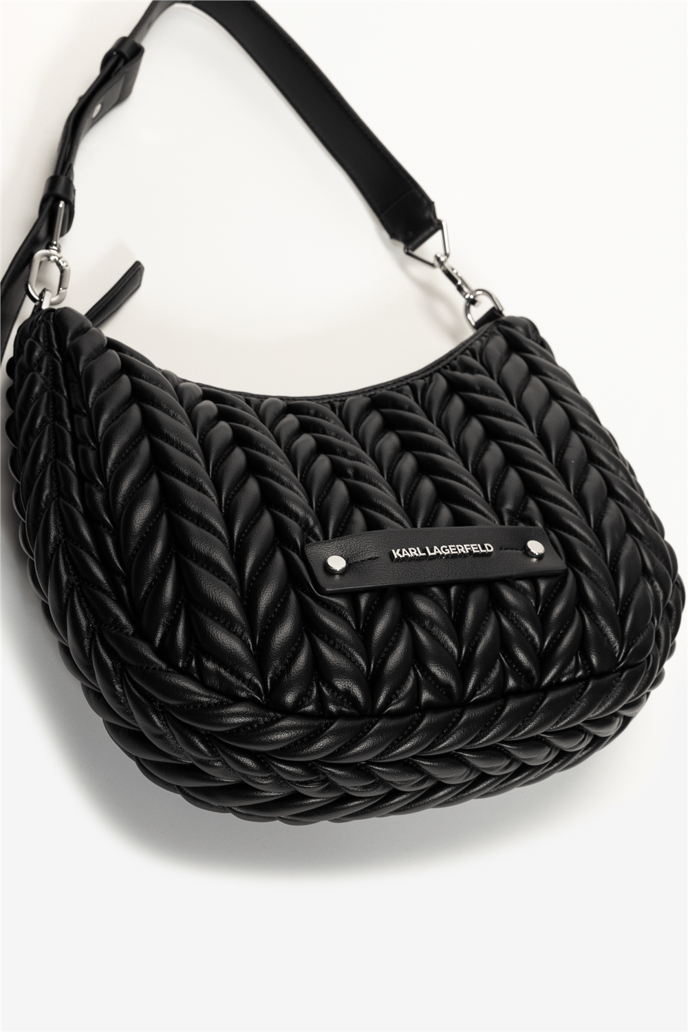Karl Lagerfeld K/Weave SM Hobo Kadın Mini Omuz Çantası