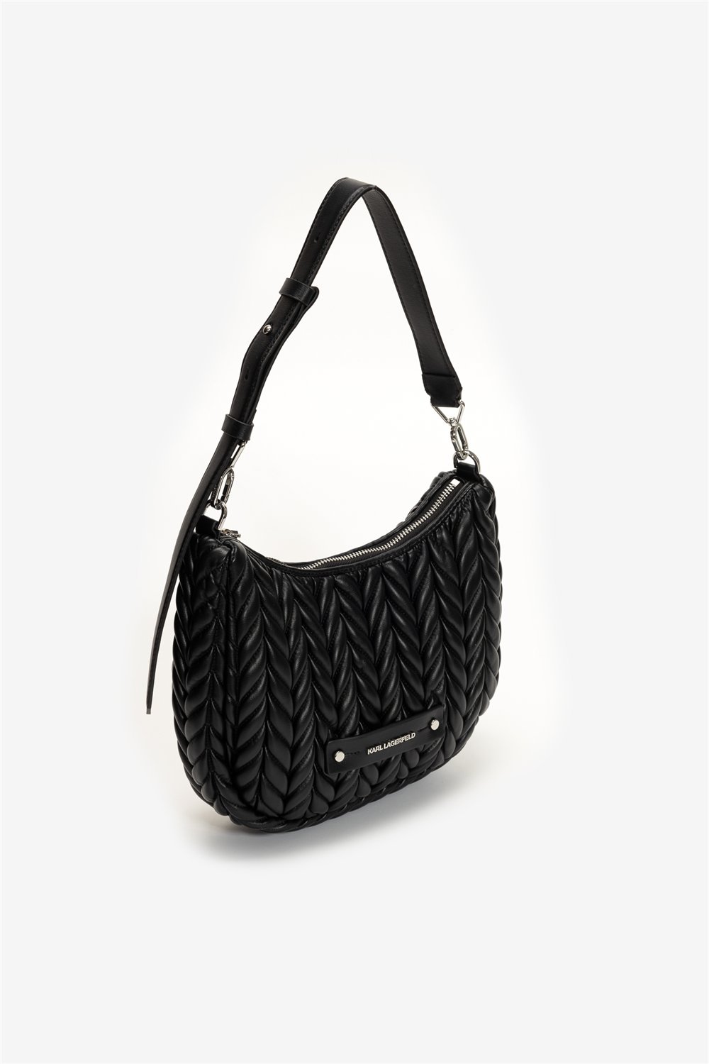 Karl Lagerfeld K/Weave SM Hobo Kadın Mini Omuz Çantası