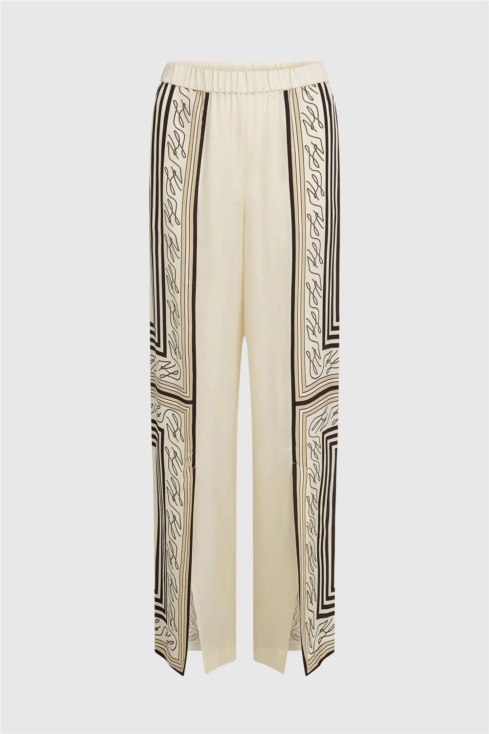 Karl Lagerfeld Scarf Print Pj Pants Kadın Pantolon Çok Renkli