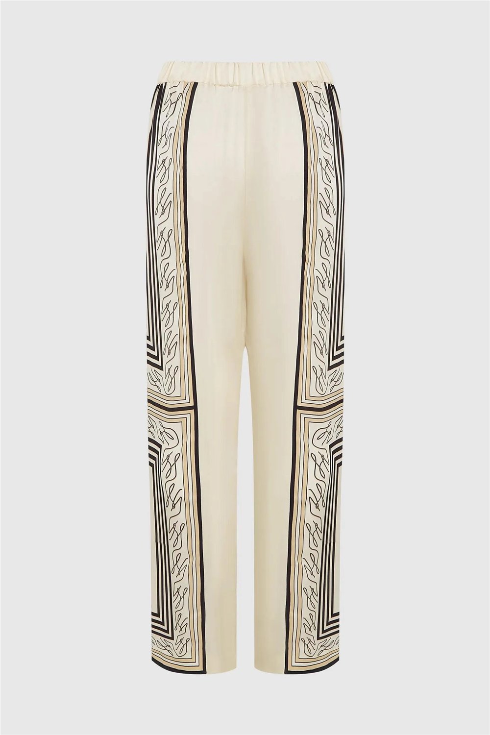 Karl Lagerfeld Scarf Print Pj Pants Kadın Pantolon Çok Renkli