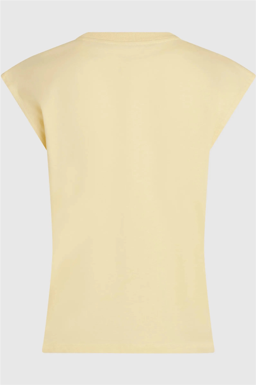 Karl Lagerfeld Signature Hem Tank Top Kadın Bisiklet Yaka T-Shirt
