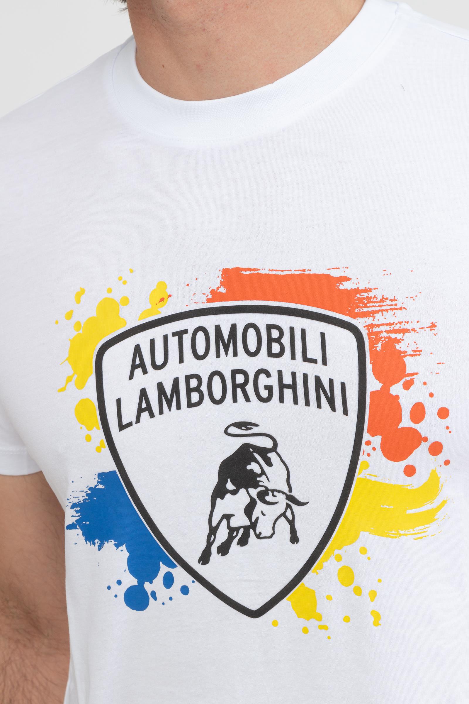 Lamborghini Erkek Bisiklet Yaka T-Shirt