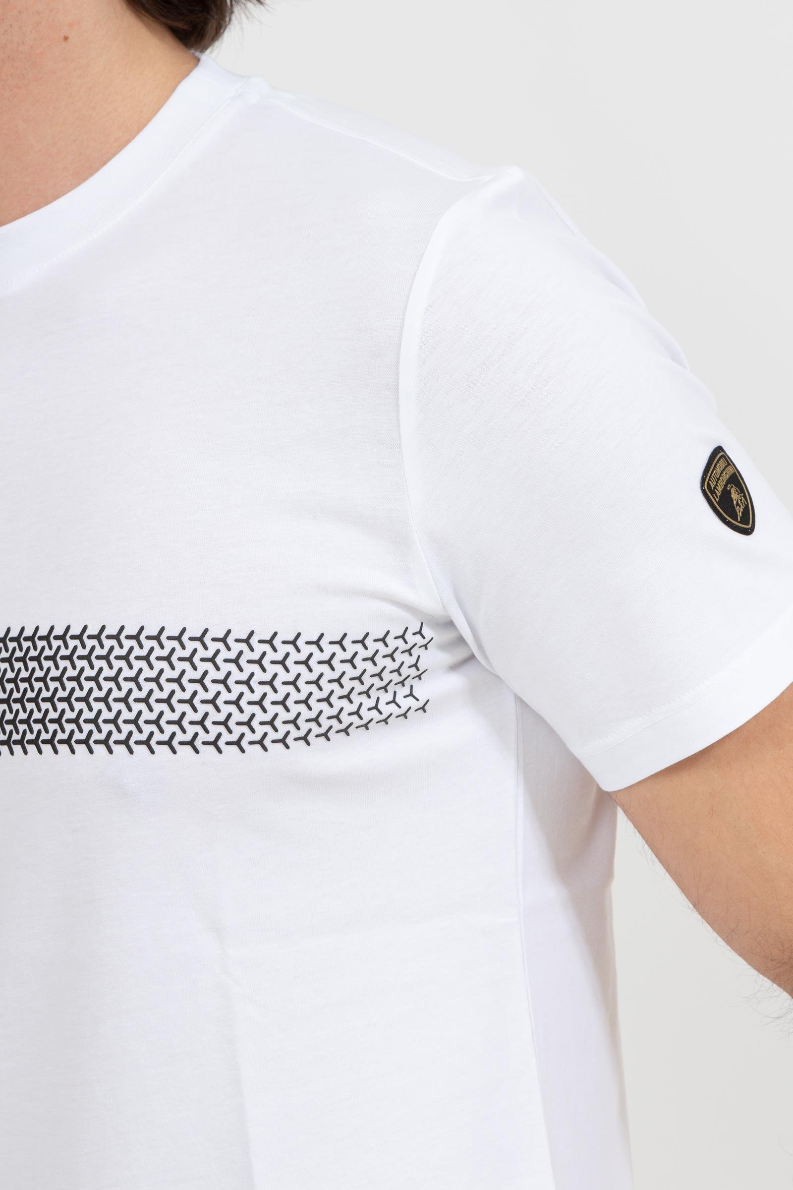 Lamborghini Erkek Bisiklet Yaka T-Shirt