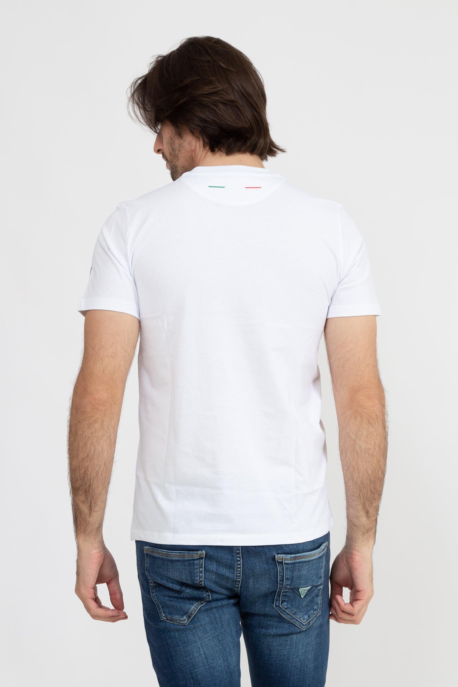 Lamborghini Erkek Bisiklet Yaka T-Shirt