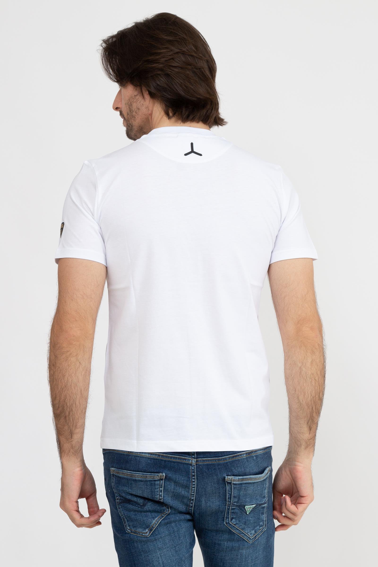 Lamborghini Erkek Bisiklet Yaka T-Shirt