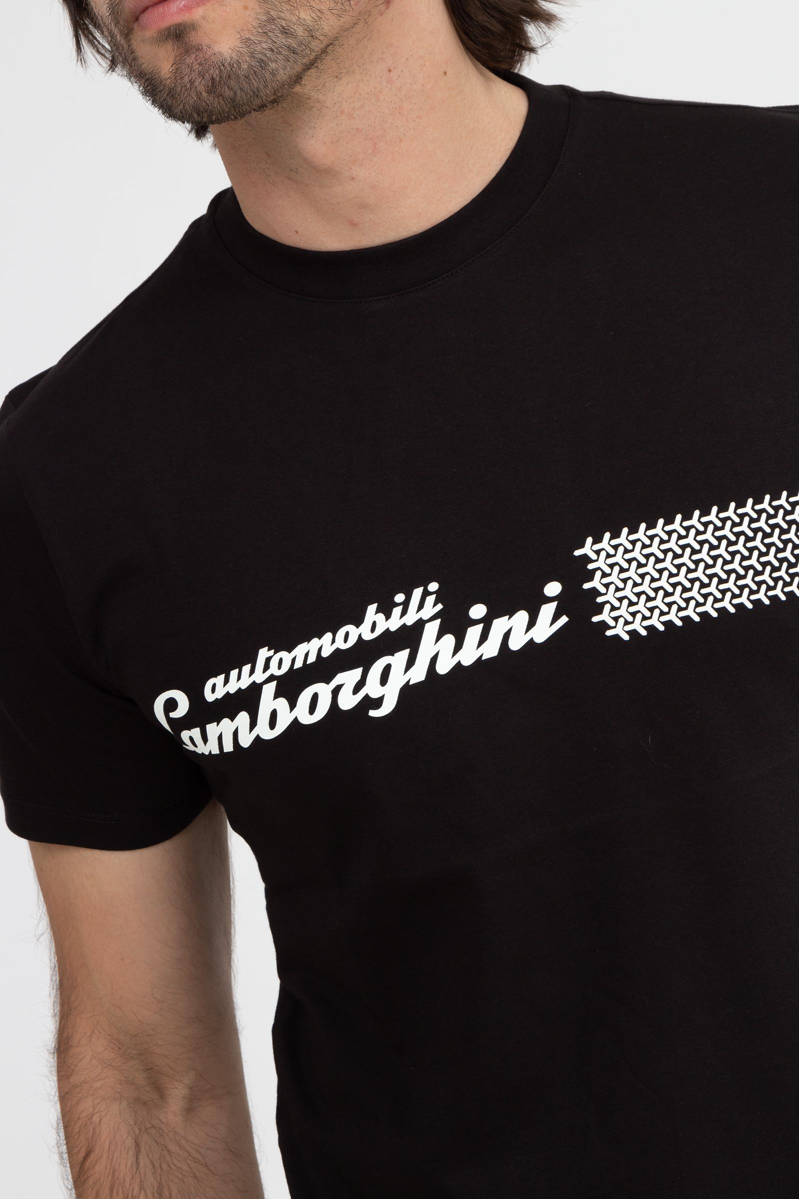 Lamborghini Erkek Bisiklet Yaka T-Shirt