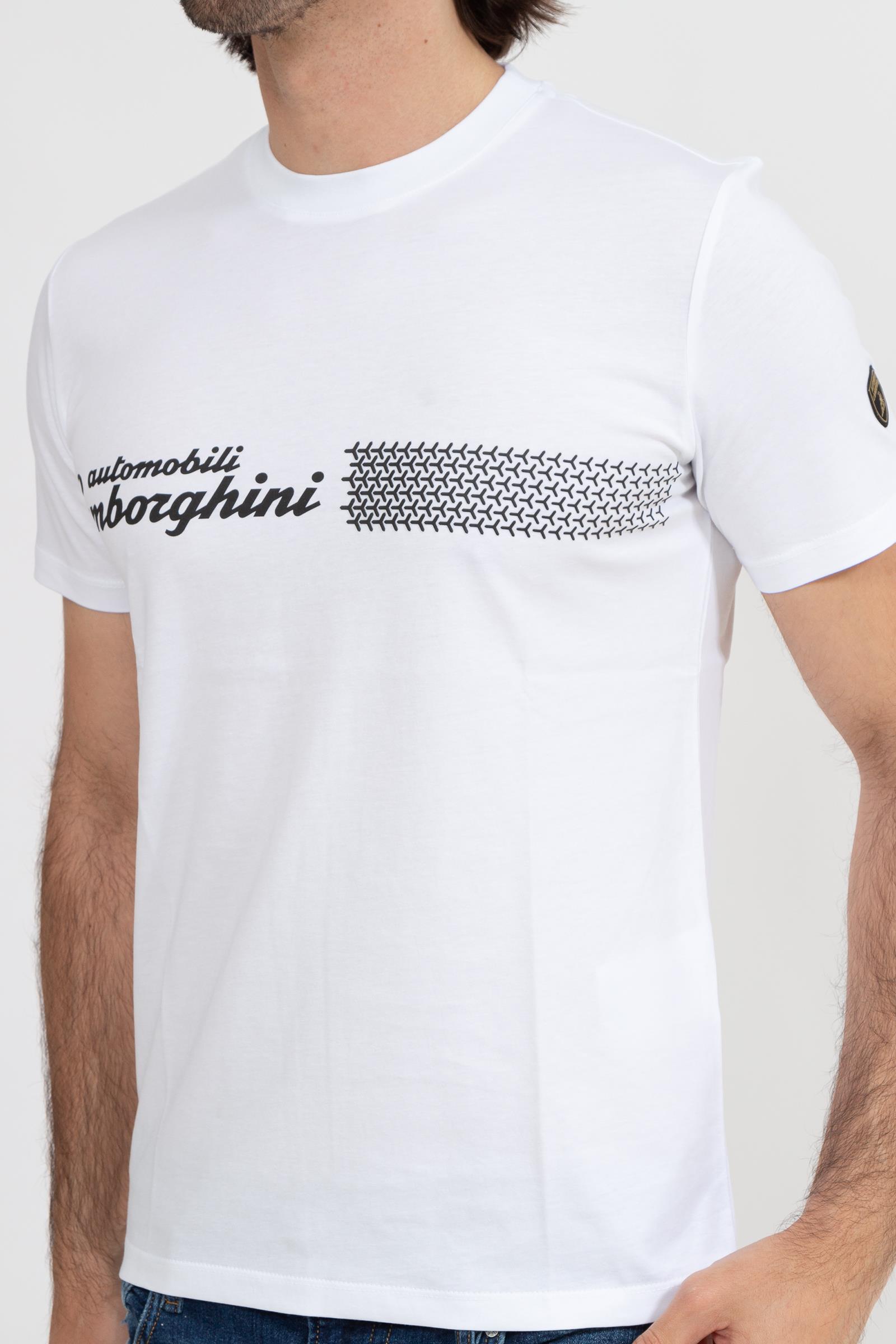 Lamborghini Erkek Bisiklet Yaka T-Shirt