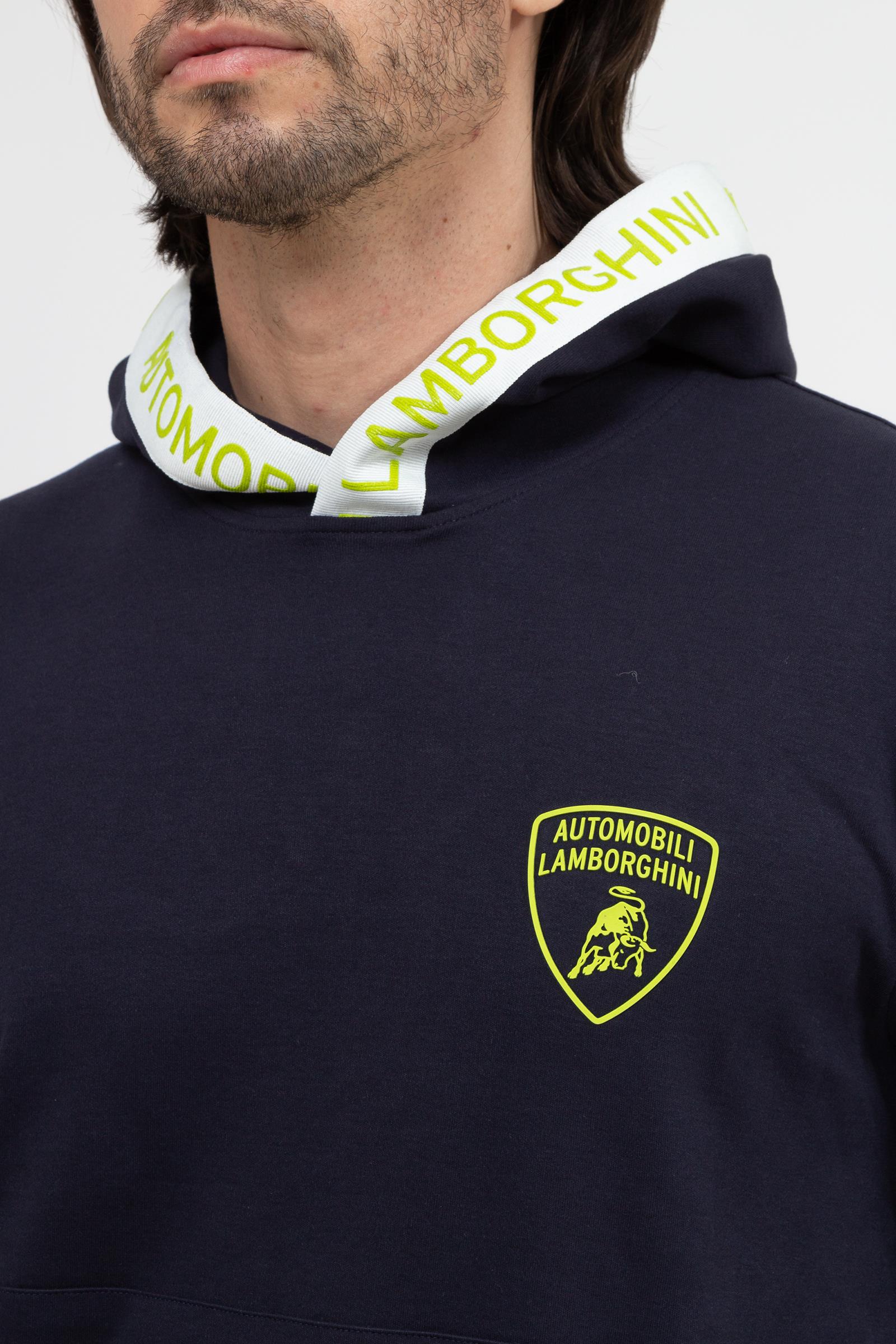 Lamborghini Erkek Kapüşonlu Sweatshirt