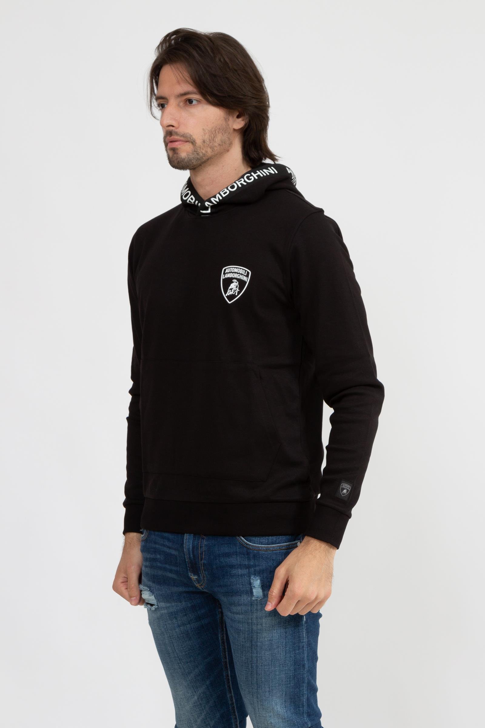 Lamborghini Erkek Kapüşonlu Sweatshirt