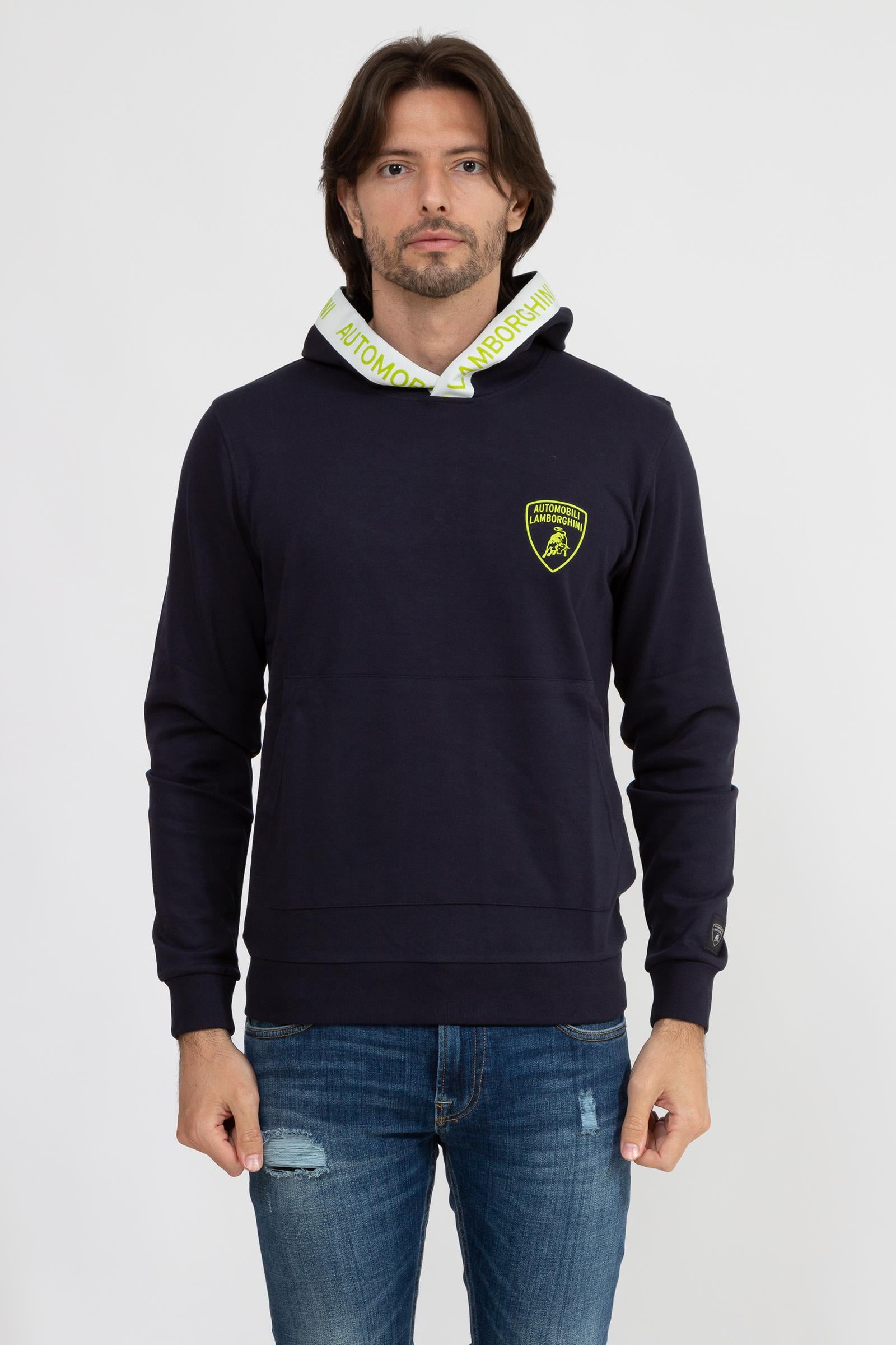 Lamborghini Erkek Kapüşonlu Sweatshirt