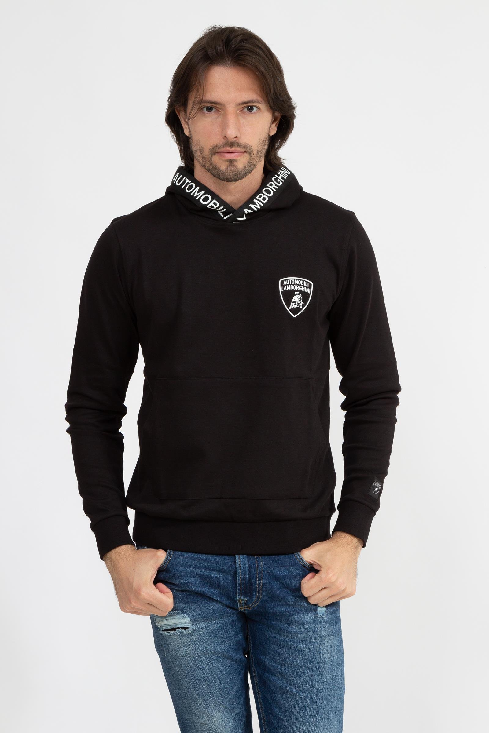 Lamborghini Erkek Kapüşonlu Sweatshirt