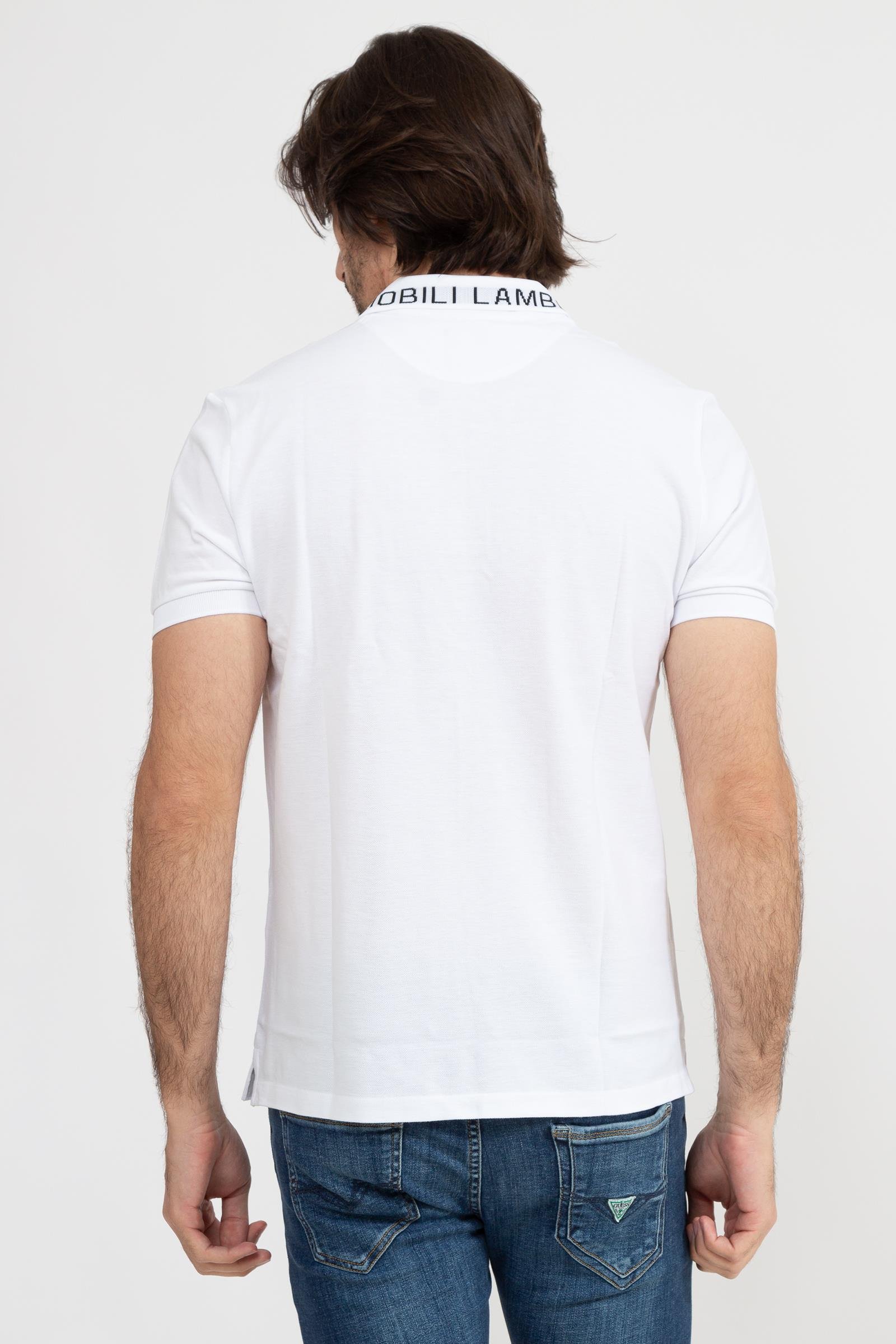 Lamborghini Erkek Polo Yaka T-Shirt