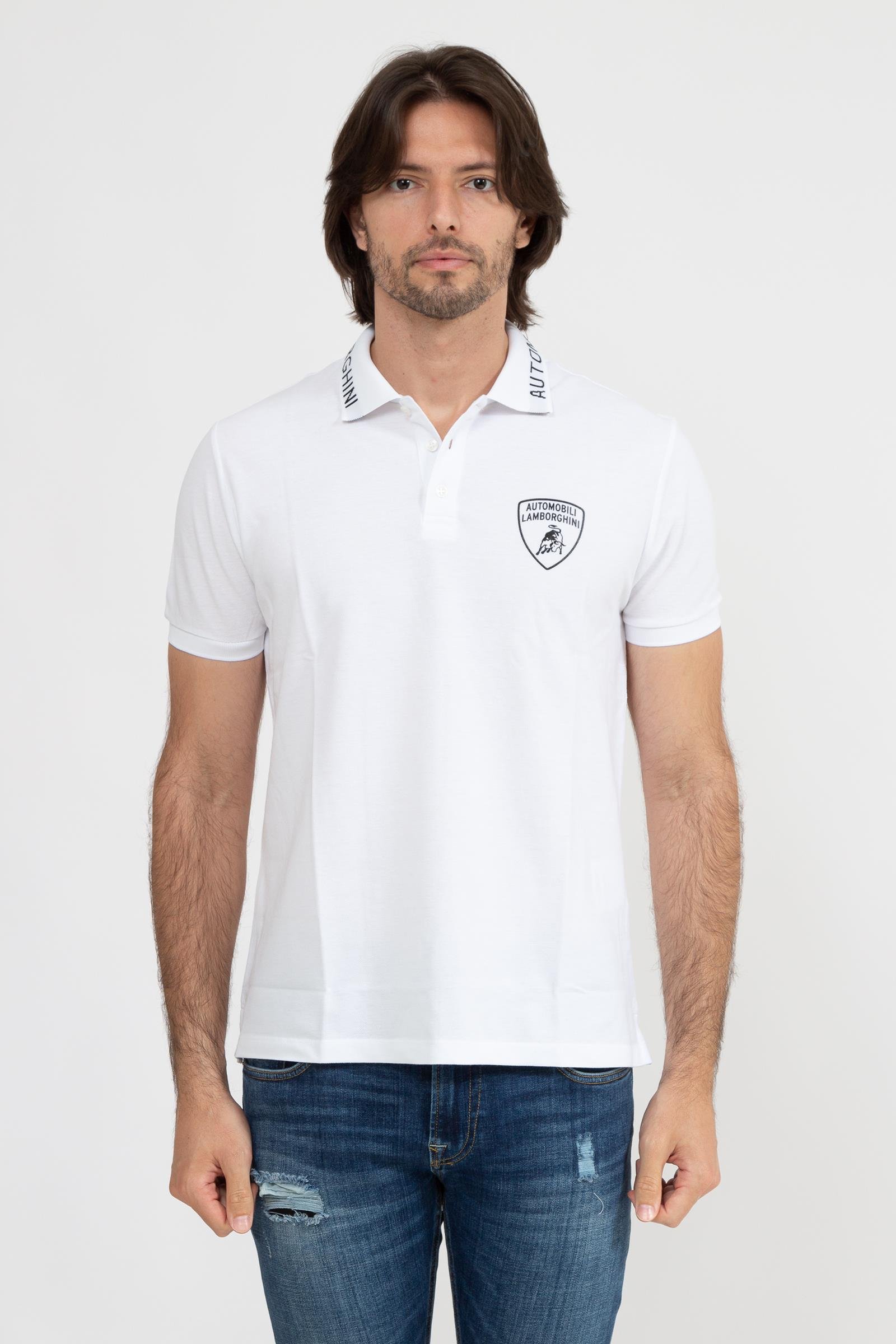 Lamborghini Erkek Polo Yaka T-Shirt