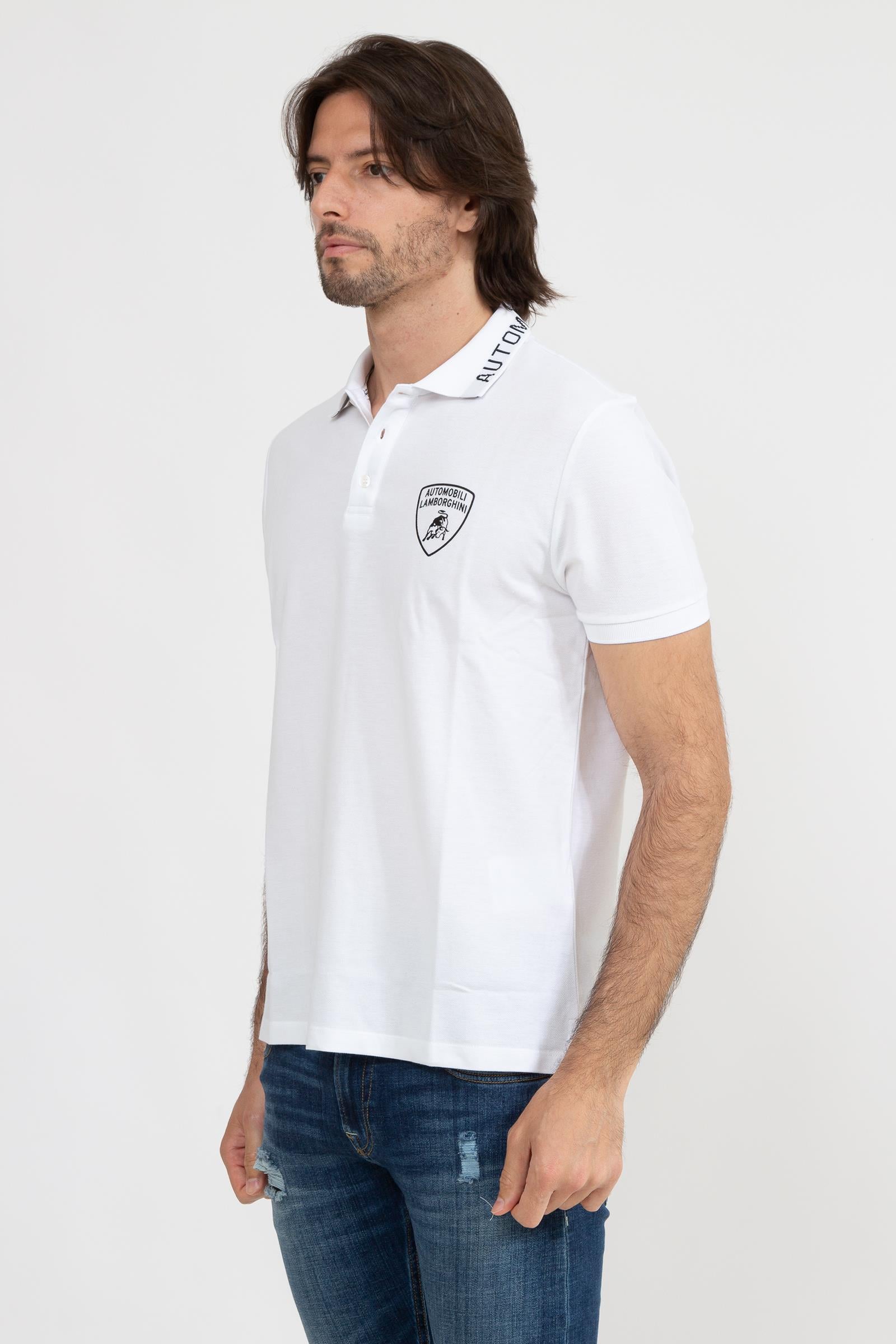 Lamborghini Erkek Polo Yaka T-Shirt