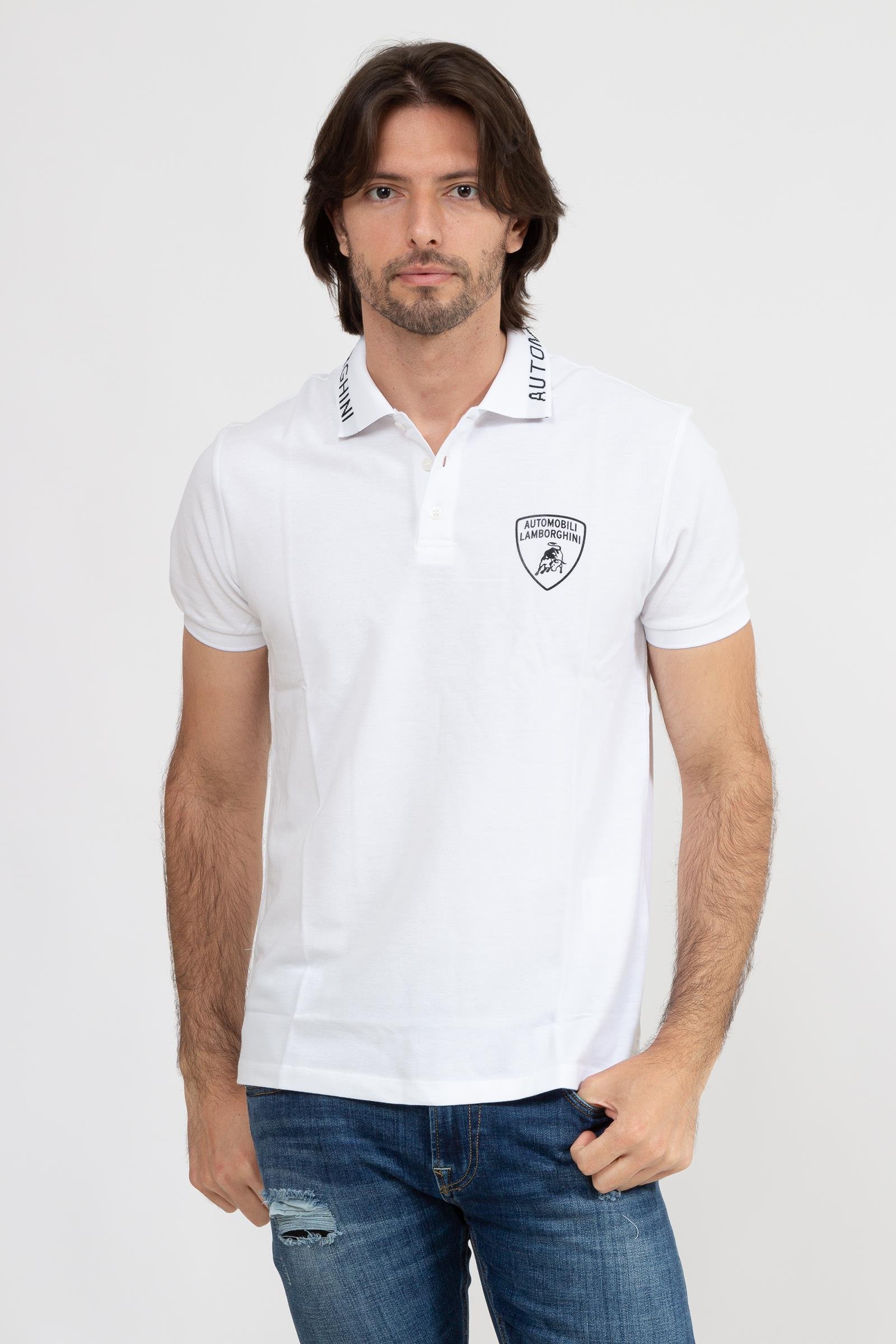 Lamborghini Erkek Polo Yaka T-Shirt