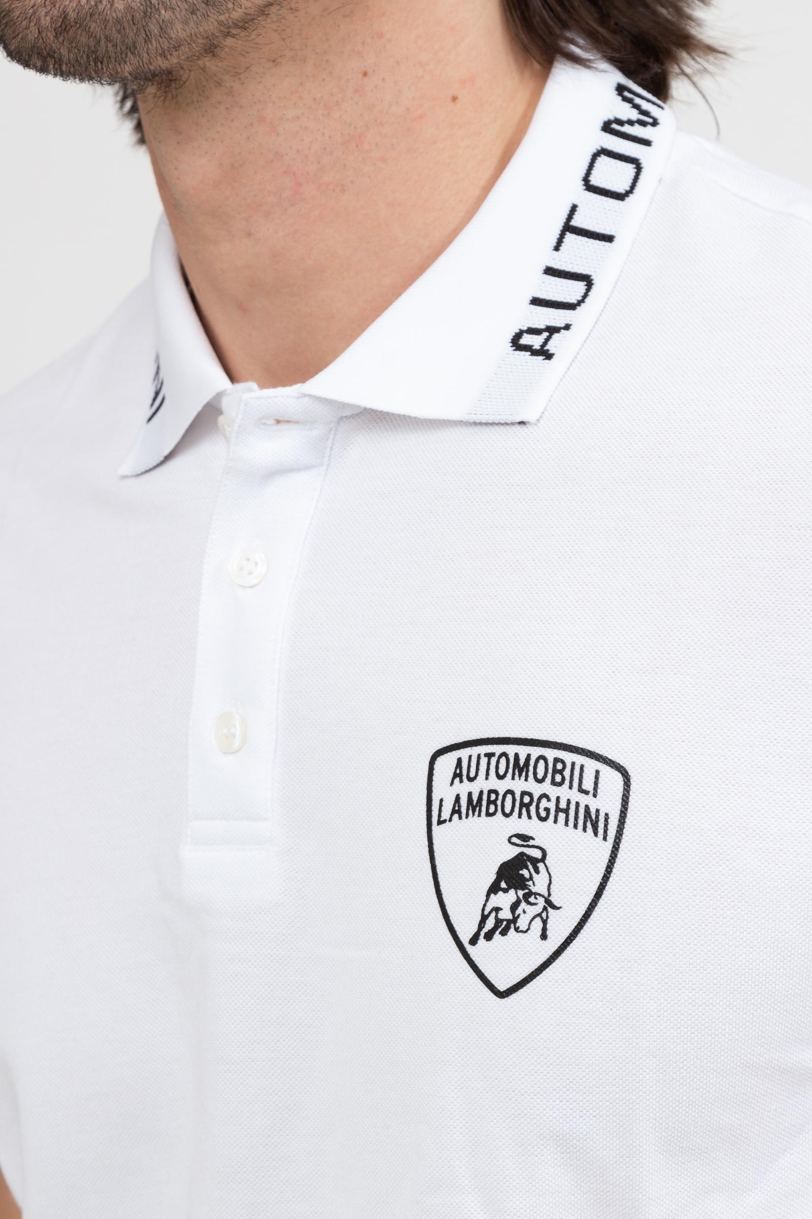 Lamborghini Erkek Polo Yaka T-Shirt