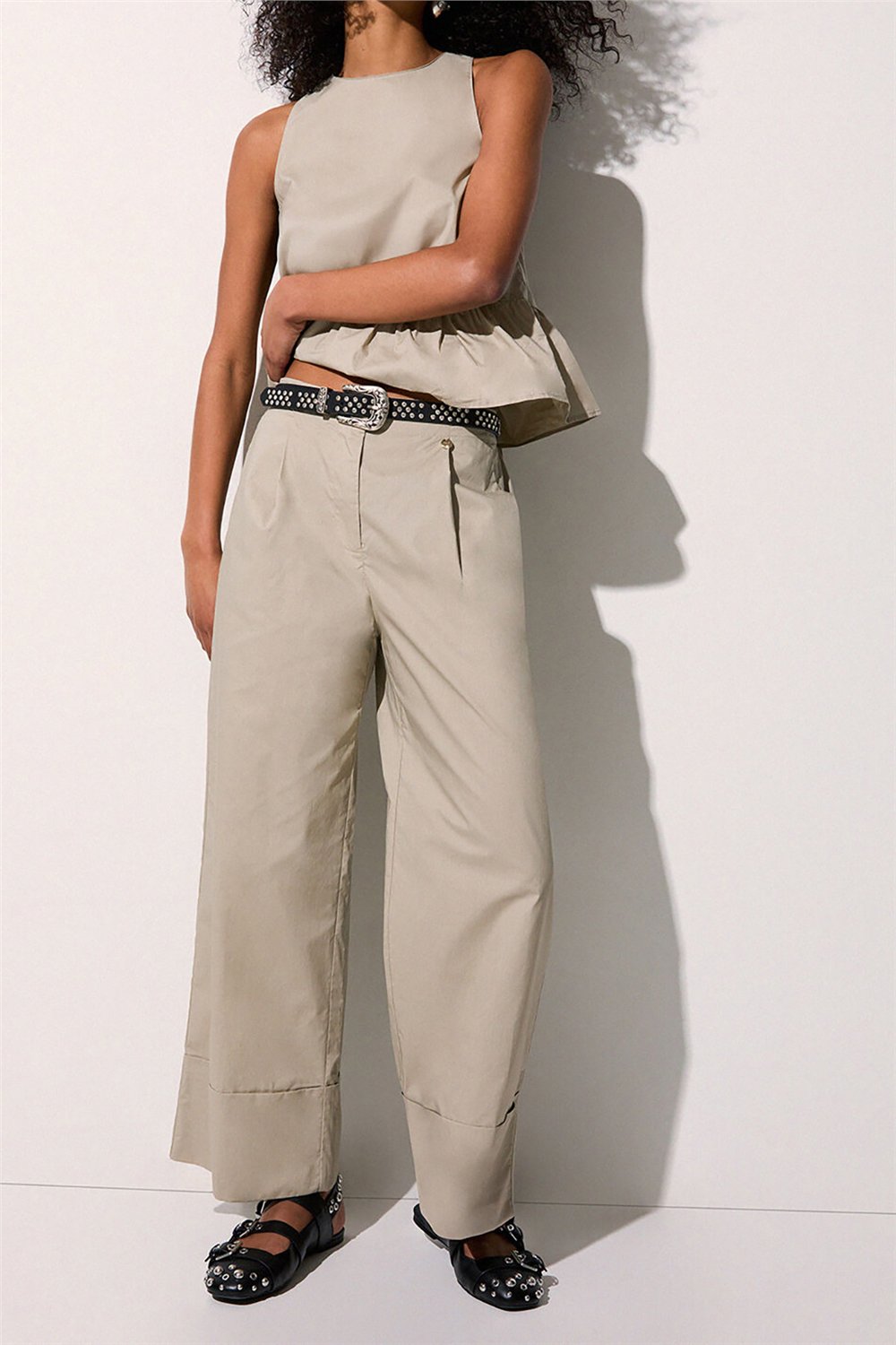 Liu Jo 3.0 Pant. Lungo Kadın Pantolon Gri