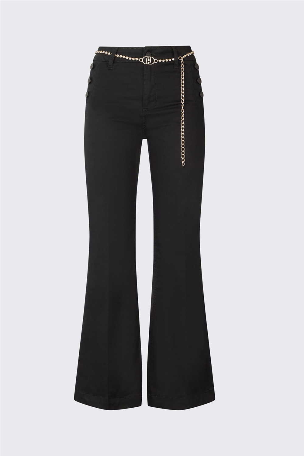 Liu Jo B.Up Flare Jewel H.W. Kadın Pantolon Siyah