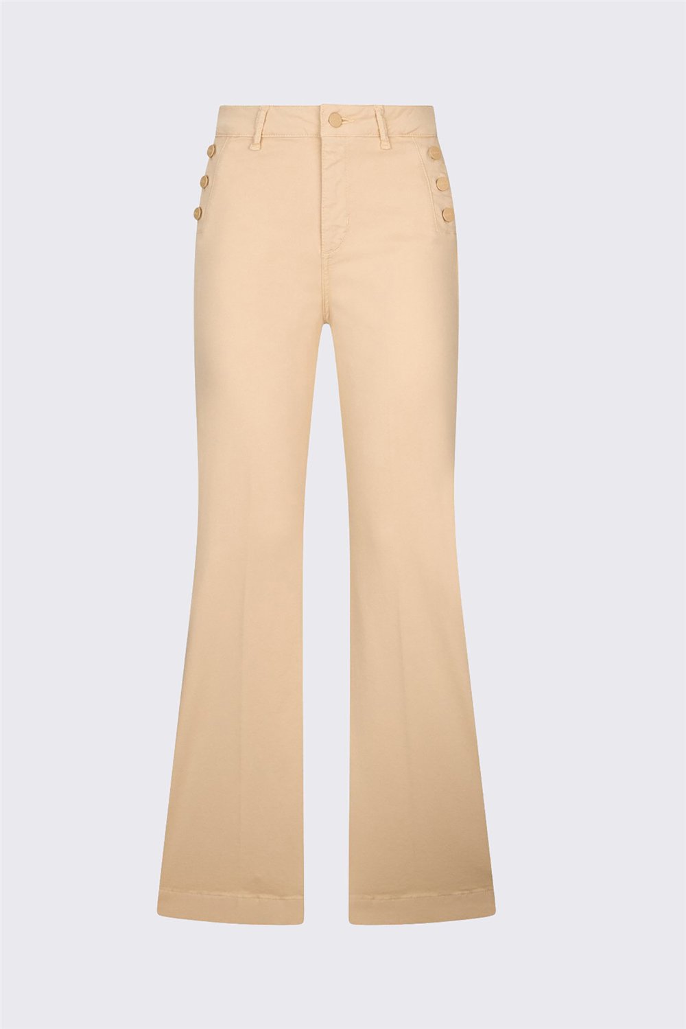 Liu Jo B.Up Flare Jewel H.W. Kadın Pantolon Bej