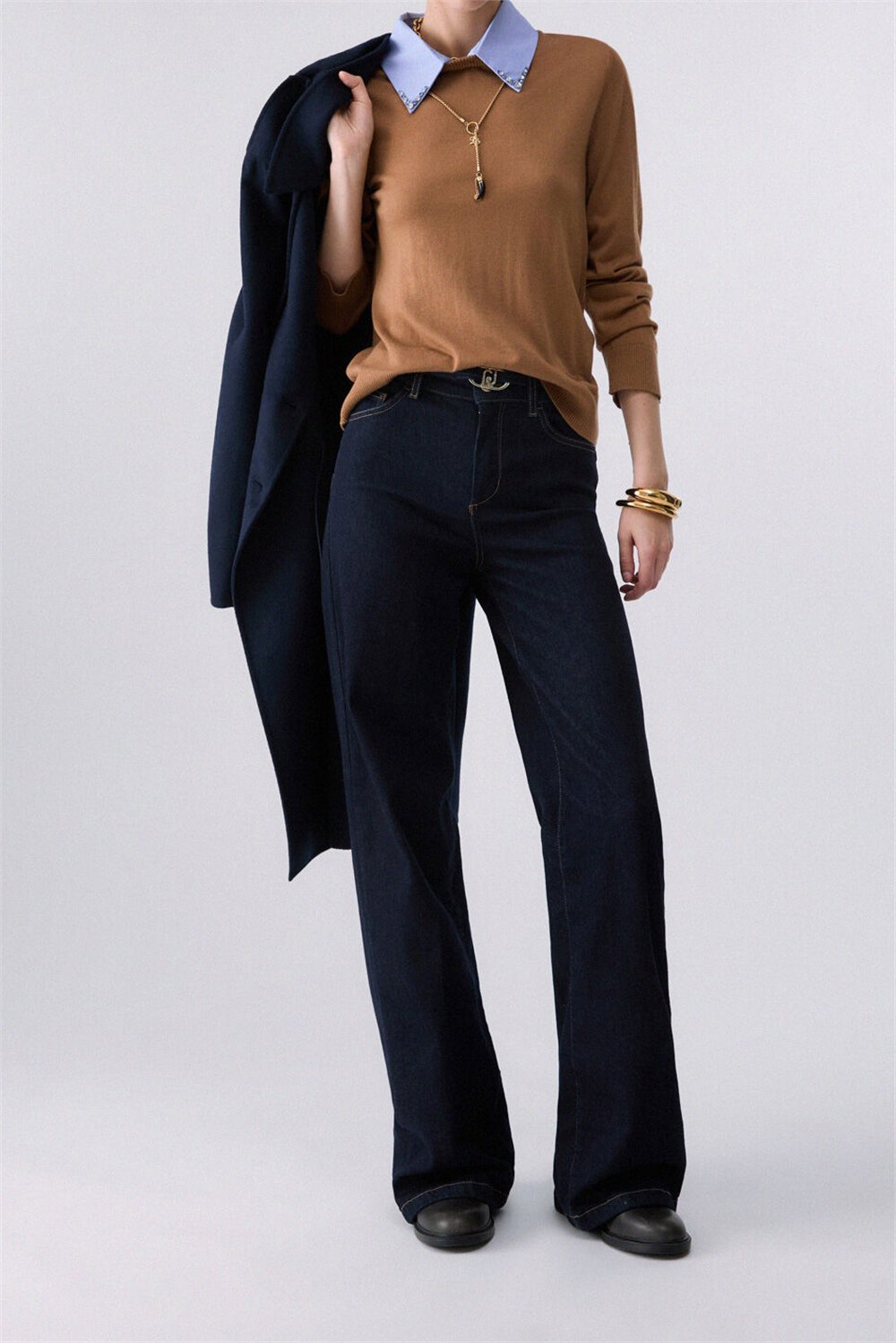 Liu Jo B.Up Good Flare H.W. Kadın Jean Pantolon