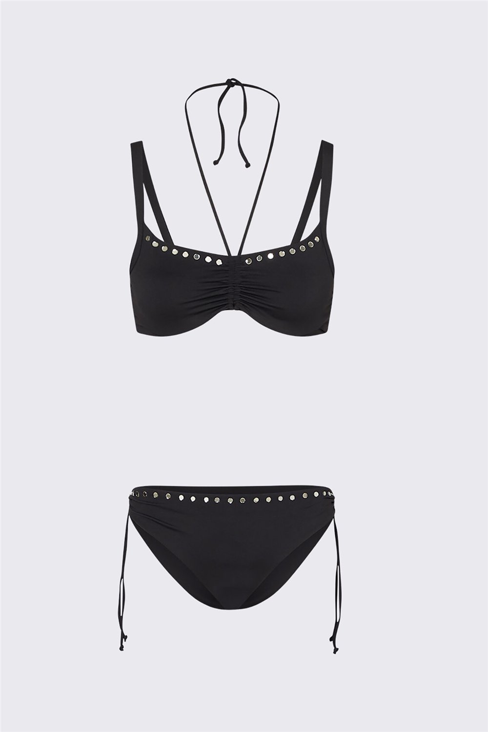 Liu Jo Bikini Ferretto Slip Global Kadın Bikini Takımı Siyah