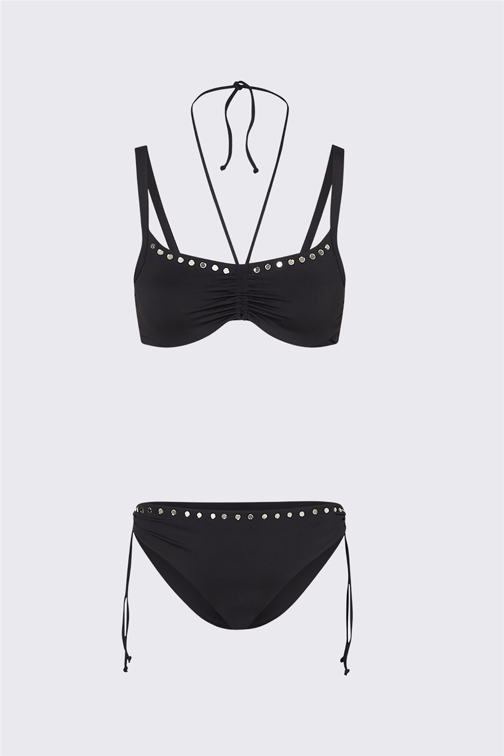 Liu Jo Bikini Ferretto Slip Global Kadın Bikini Takımı Siyah