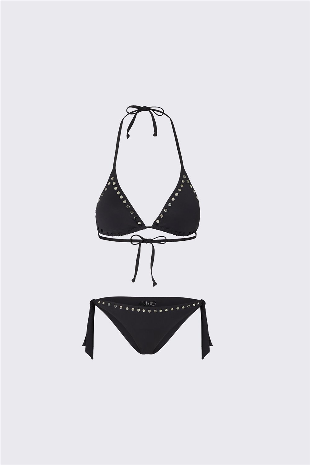 Liu Jo Bikini Trian.Tendina Slip Fioc Kadın Bikini Takımı Siyah