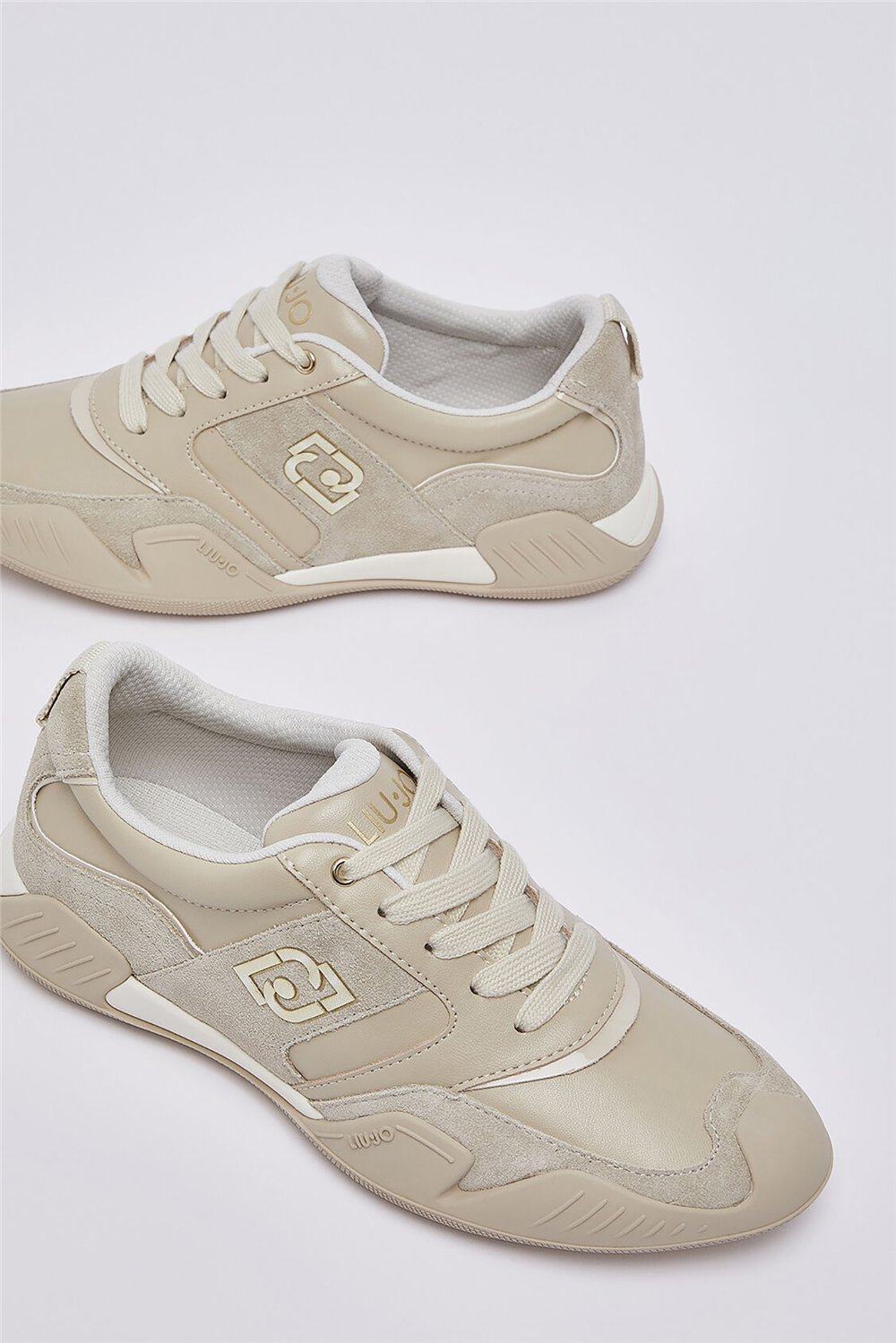 Liu Jo Blossom 02 - Sneaker Calf Leather/Cow Sue Rope Kadın Sneaker Çok Renkli