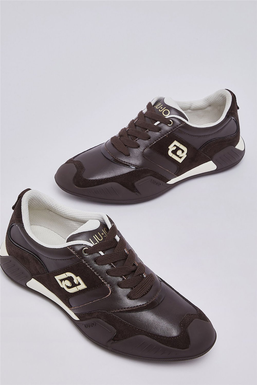 Liu Jo Blossom 02 - Sneaker Calf Leather/Cow Sue Rope Kadın Sneaker
