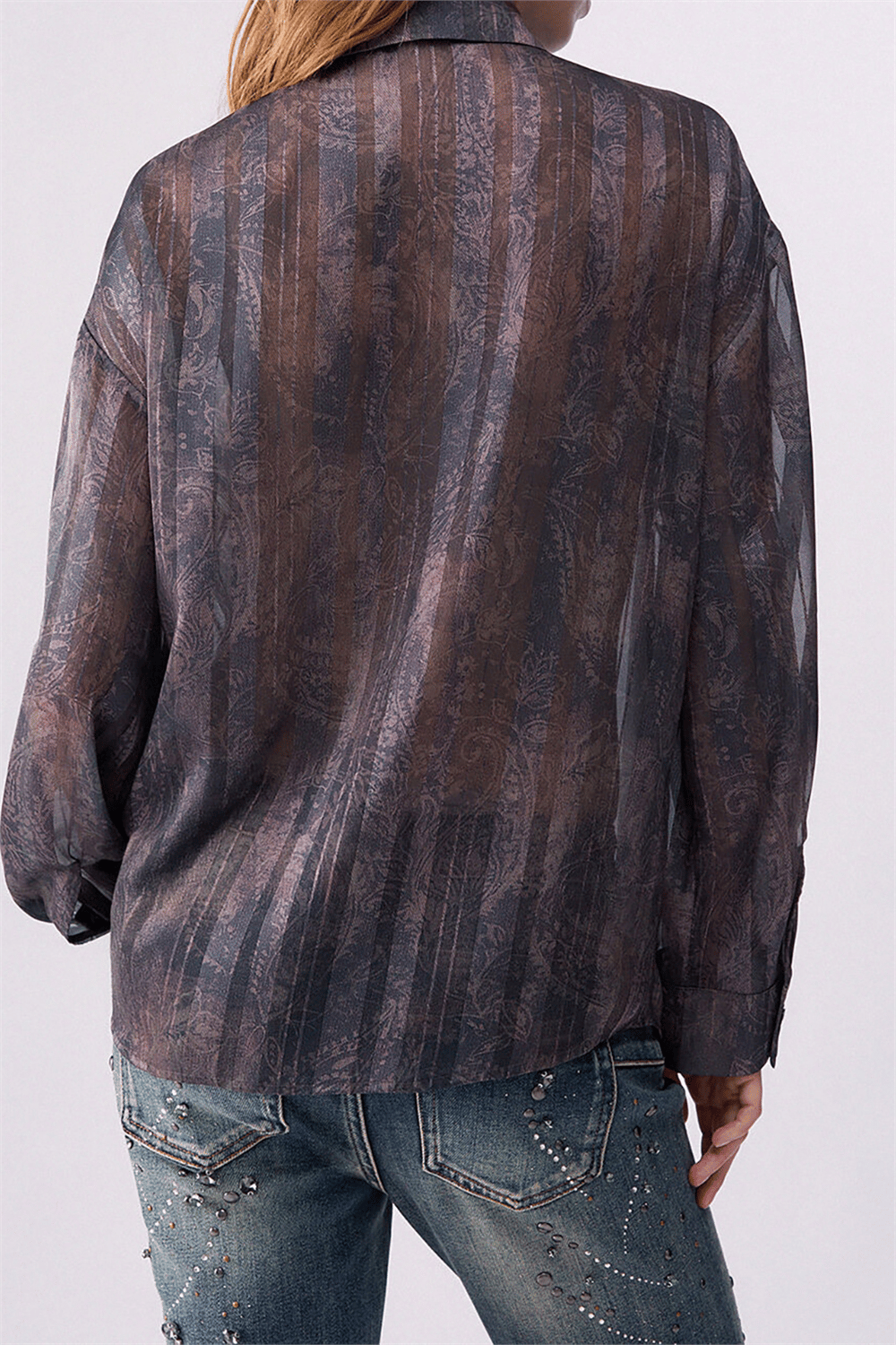 Liu Jo Camicia Digital M/L Kadın Gömlek