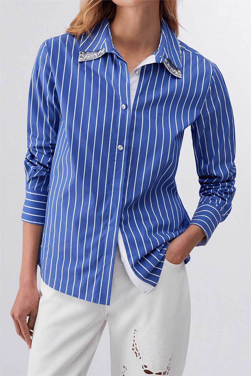 Liu Jo Camicia Ts M/L Kadın Gömlek Çok Renkli